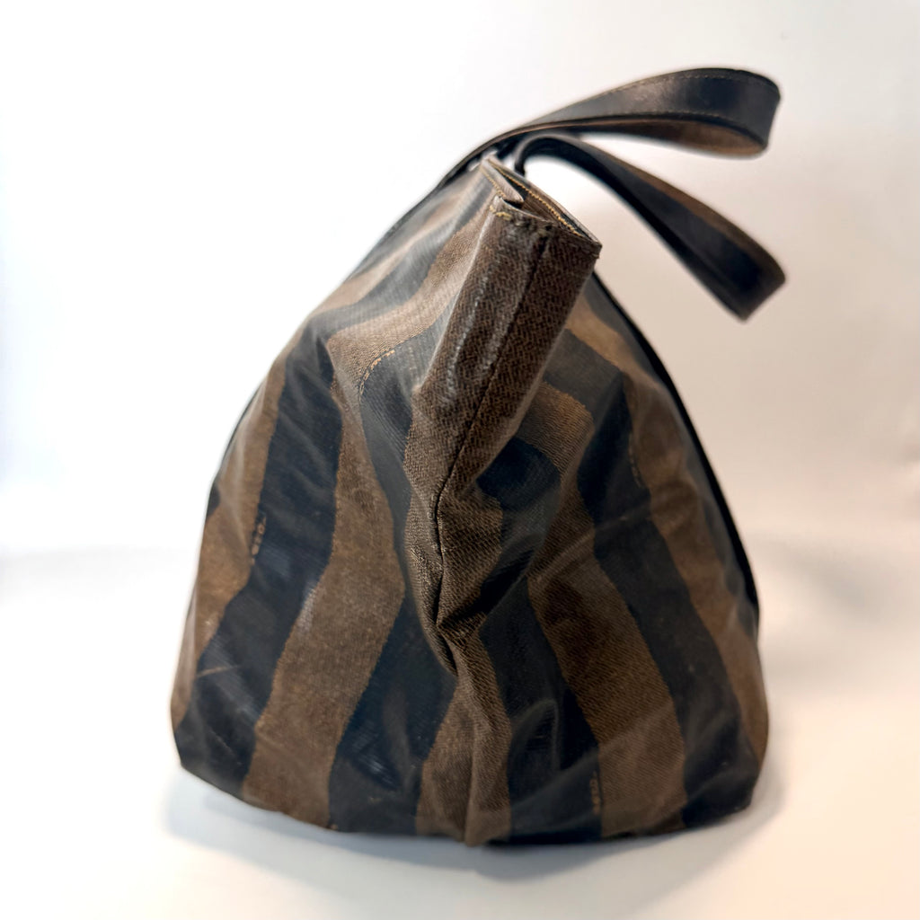 Vintage Fendi Pequin Stripe Tote