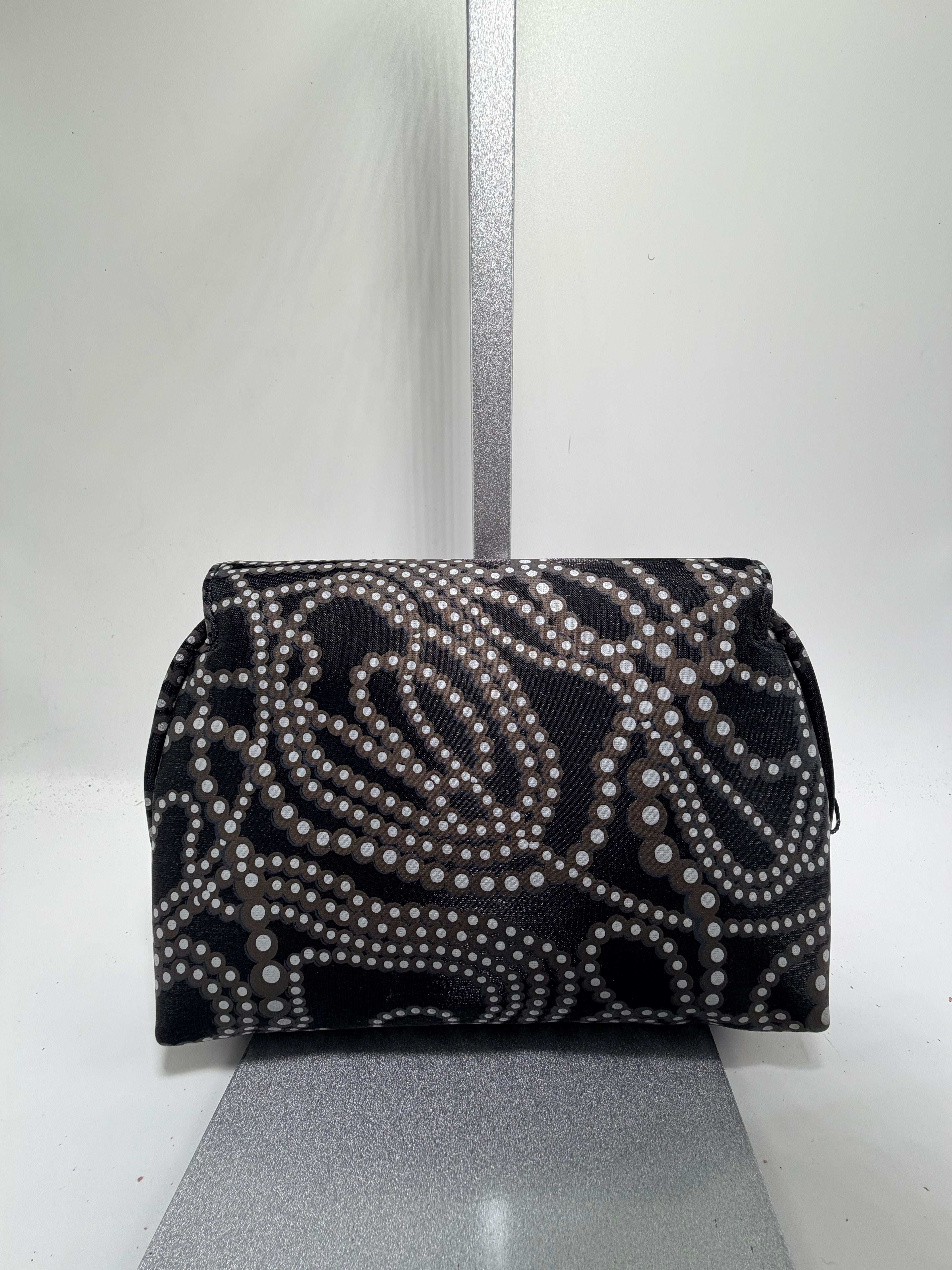 Givenchy Printed Pouch Clutch – Black & Grey (Never Used)