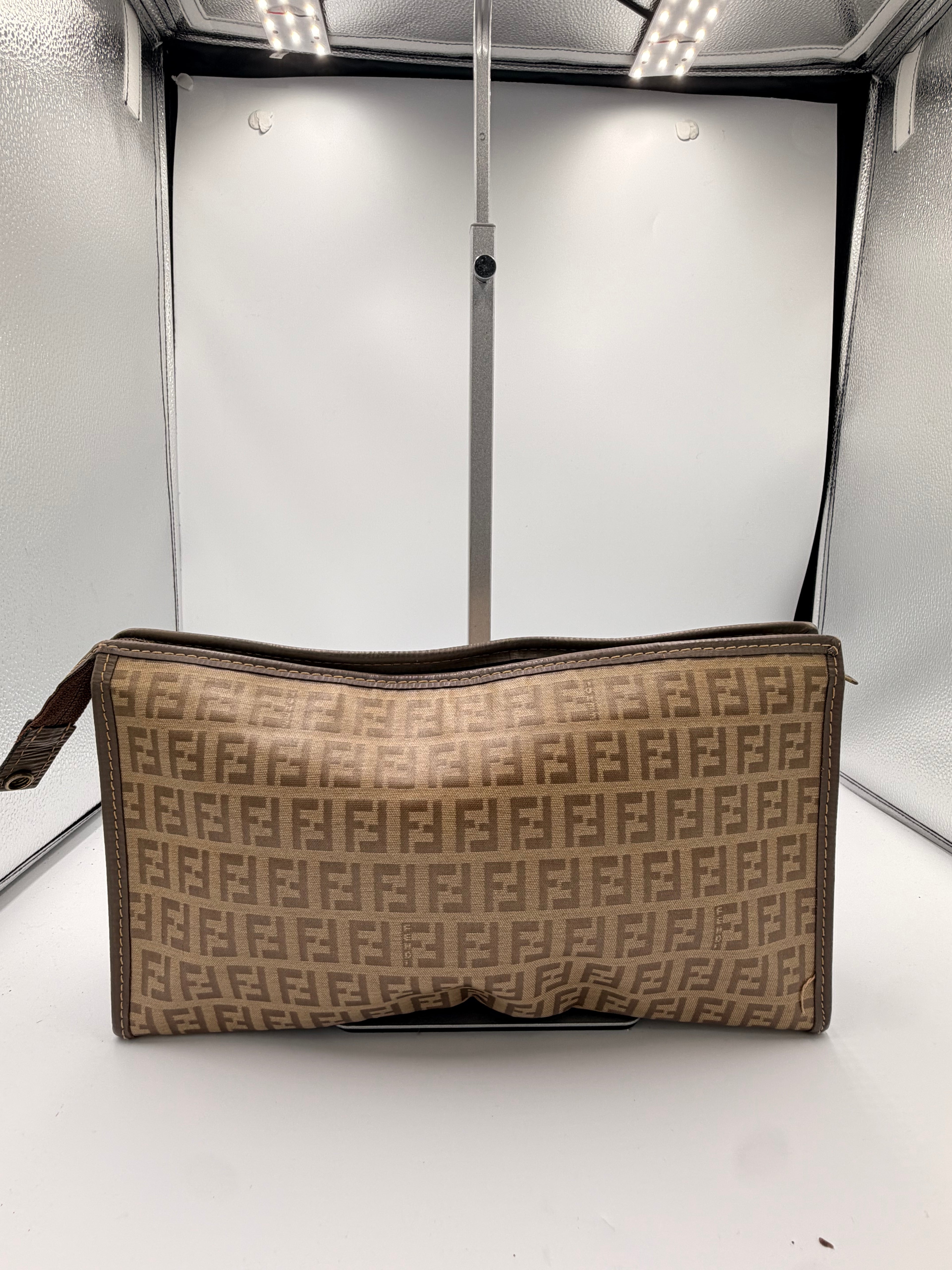 Fendi Zucca Cosmetic Clutch
