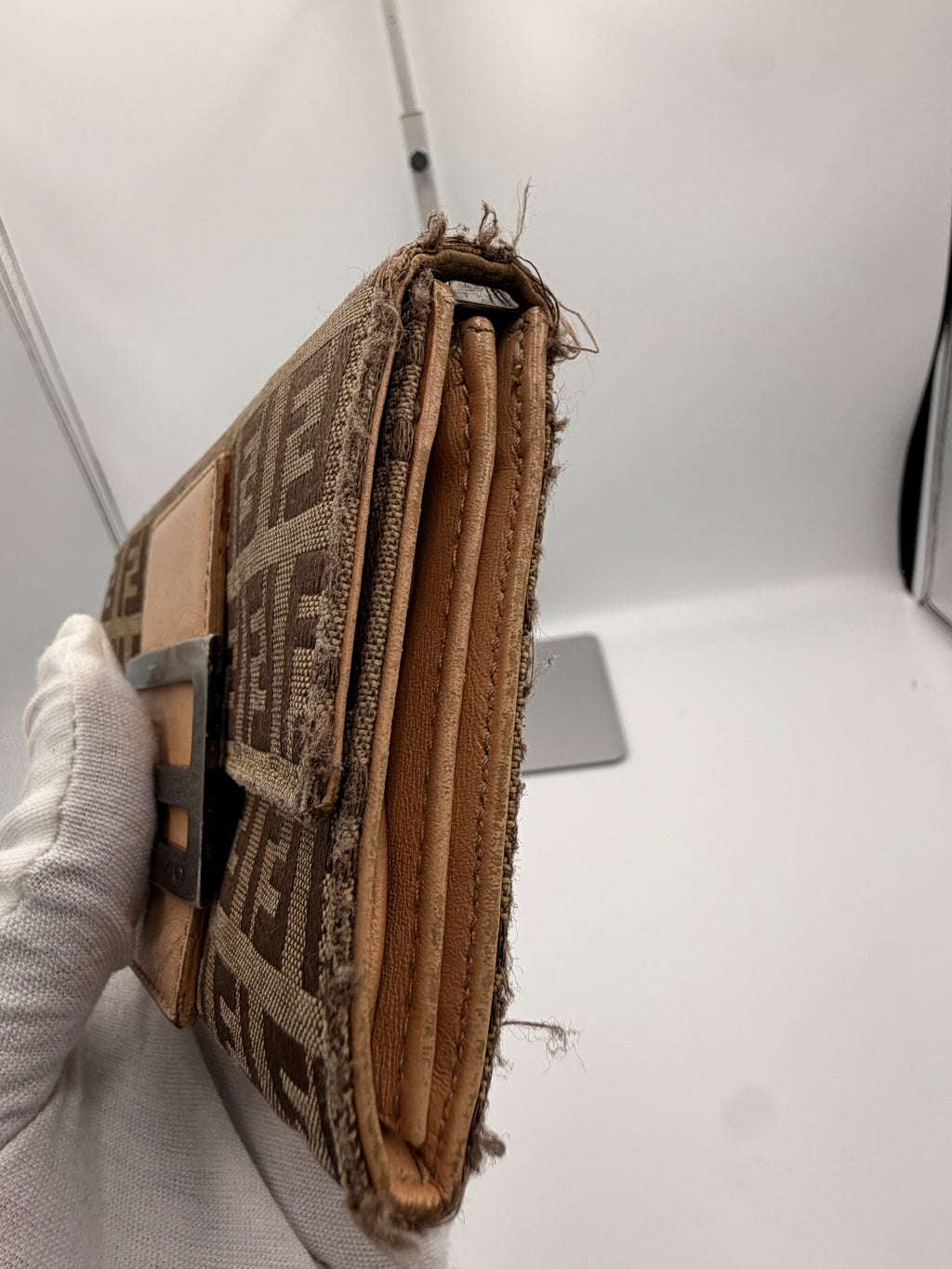 Fendi Zucca FF Continental Wallet