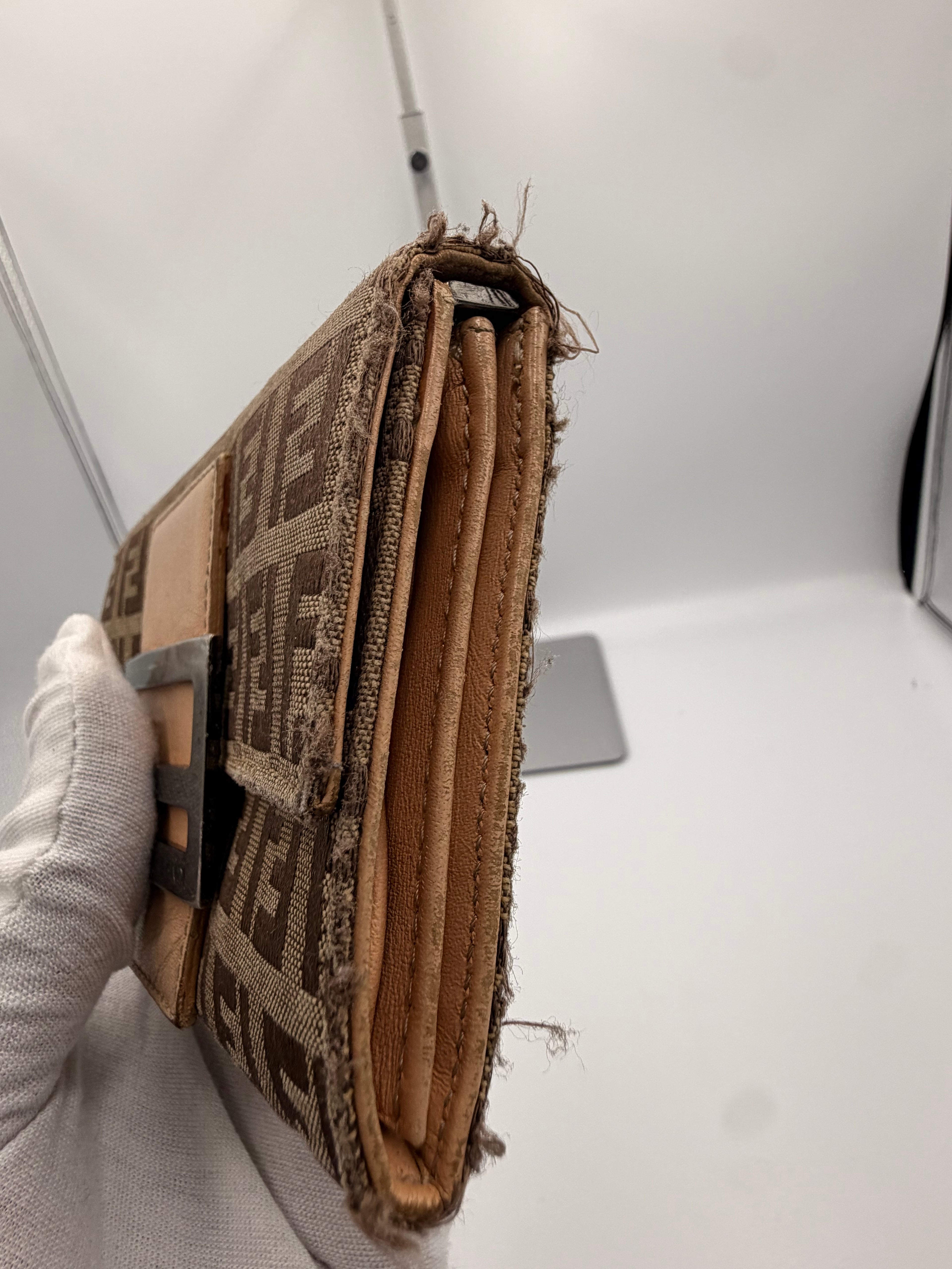 Fendi Zucca FF Continental Wallet