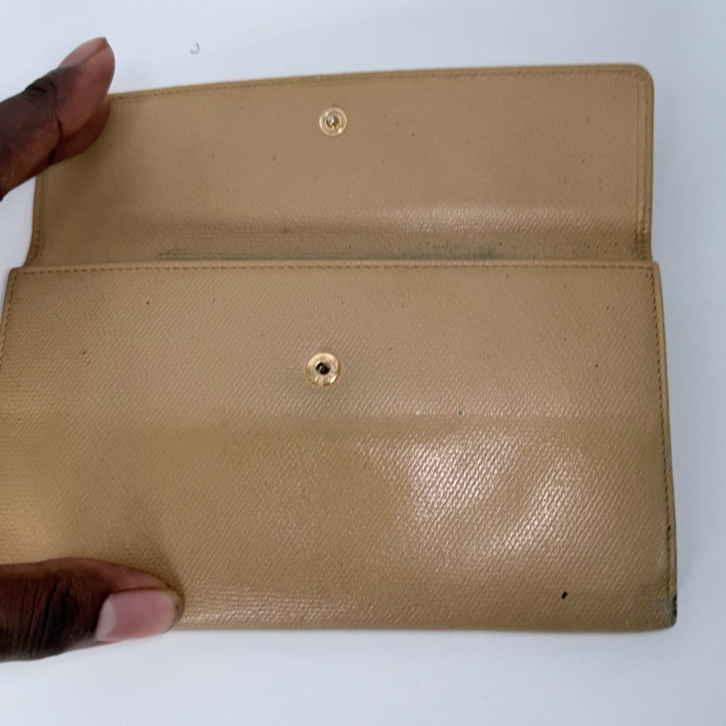 Beige Chanel Wallet