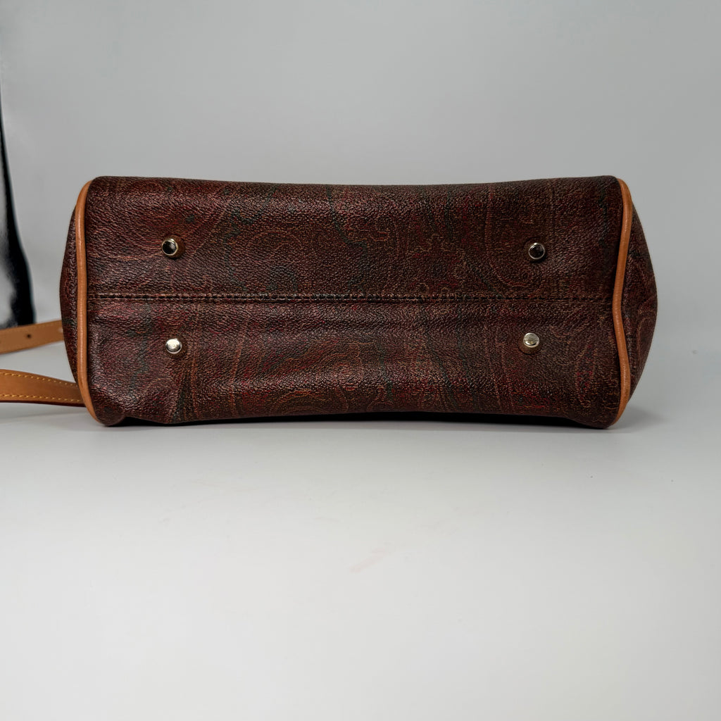 Etro Top Handle Bag with Crossbody Strap