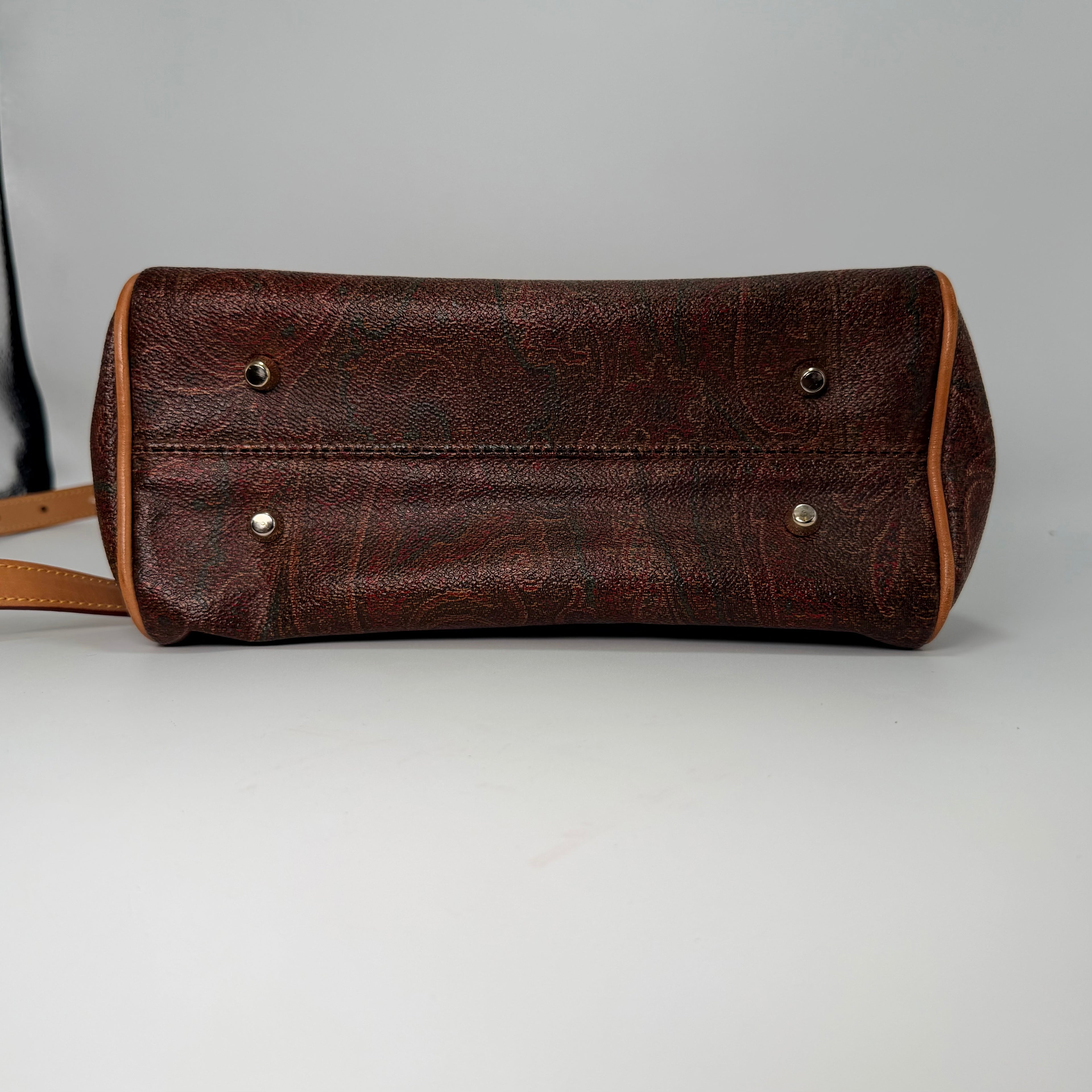 Etro Top Handle Bag with Crossbody Strap