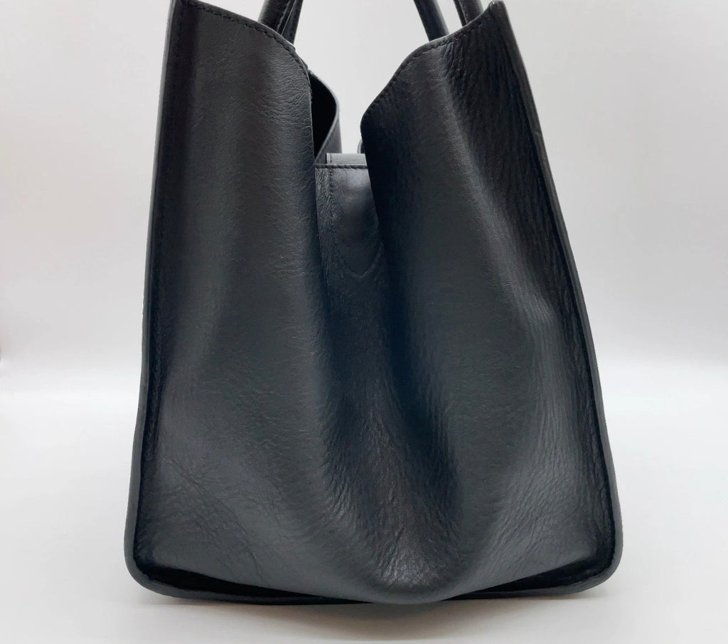 Celine Phantom Luggage Tote – Black Leather