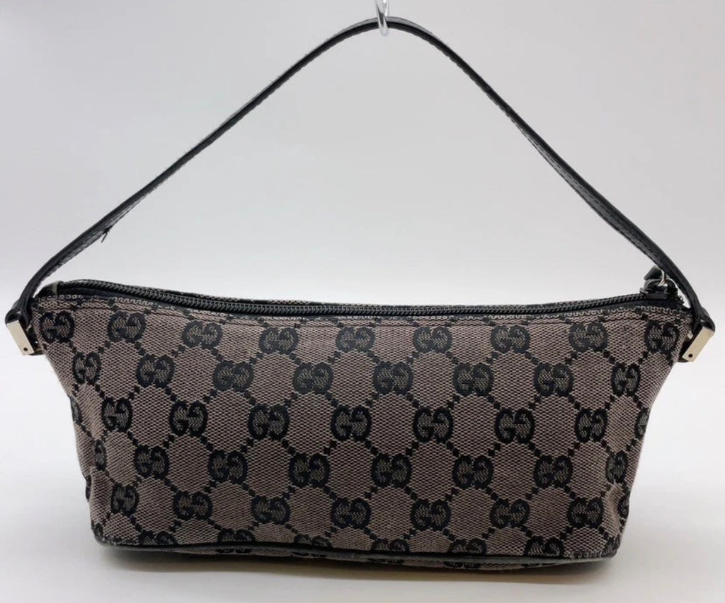 Gucci GG Canvas Mini Pochette Shoulder Bag