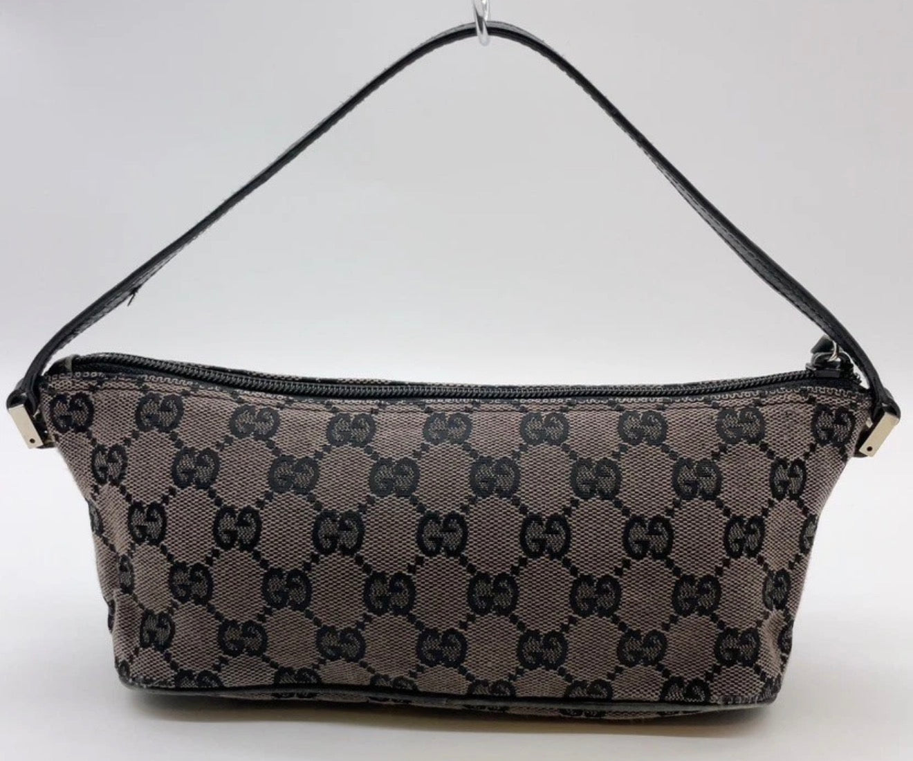 Gucci GG Canvas Mini Pochette Shoulder Bag