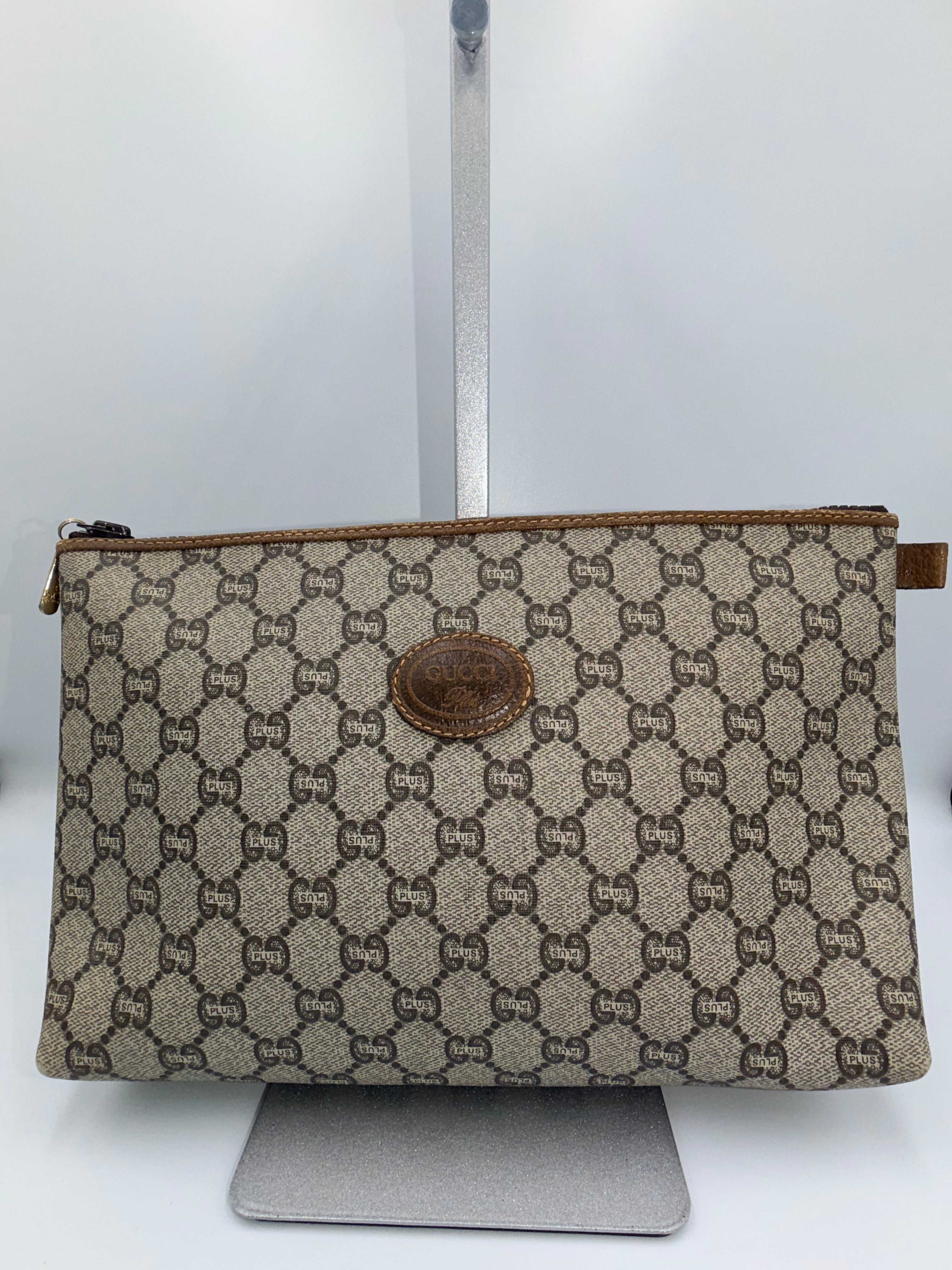 Gucci GG Canvas Clutch