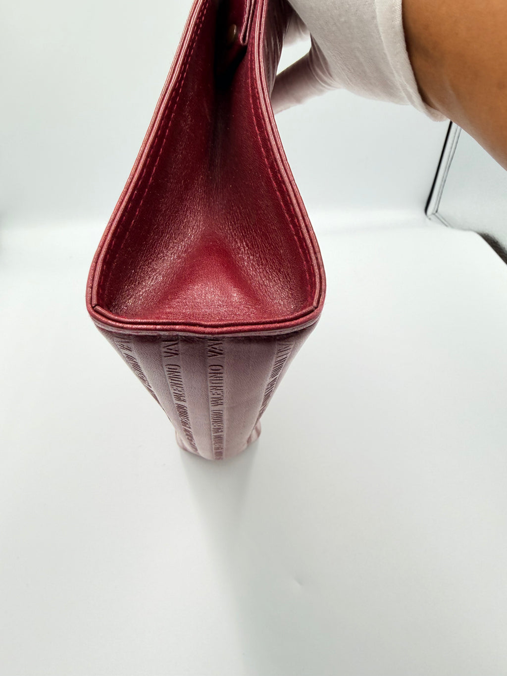 Valentino Vintage Logo Clutch - Red