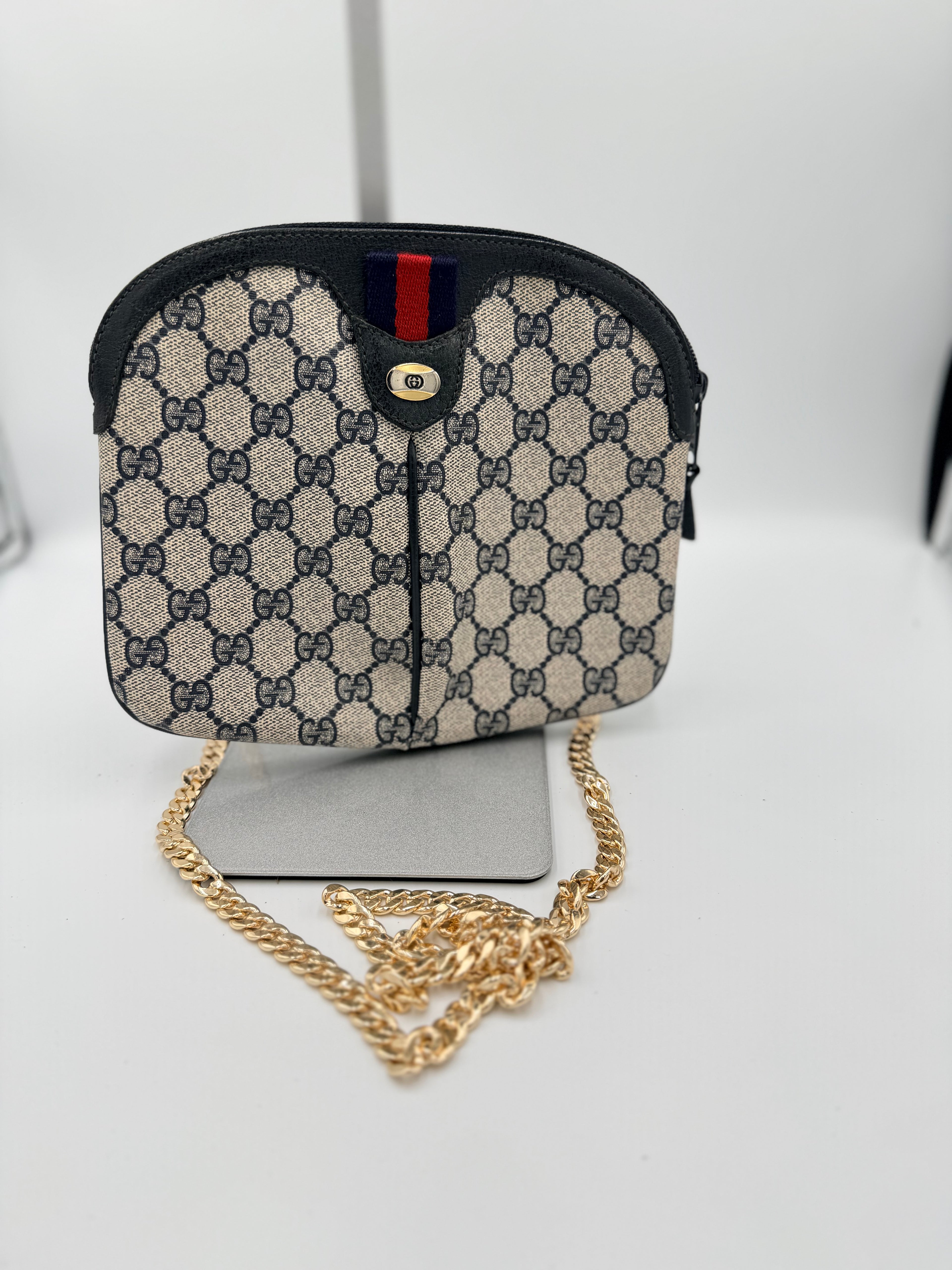 Gucci GG Supreme Mini Crossbody Bag