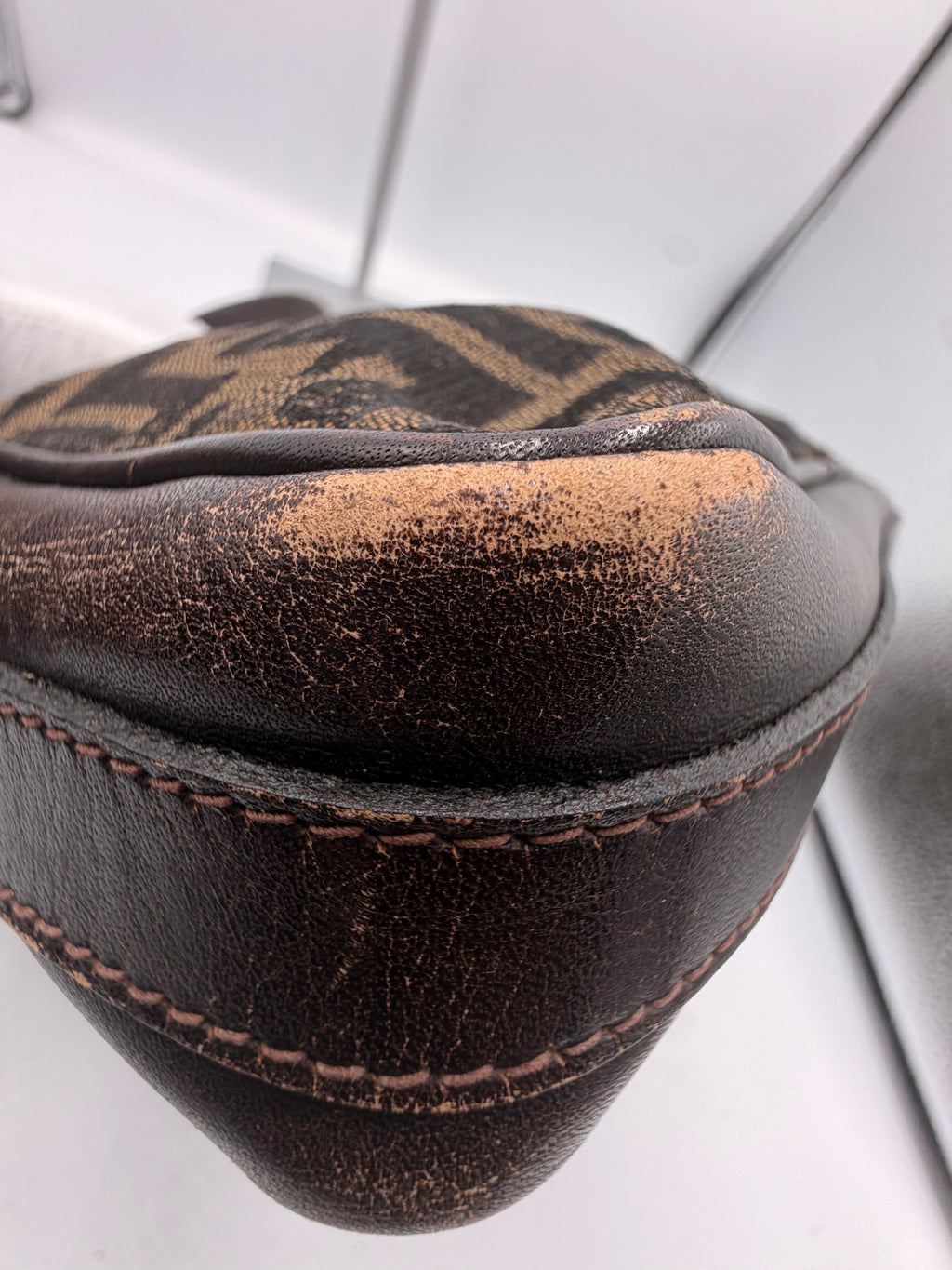 Fendi Zucca Crossbody/ Shoulder Bag