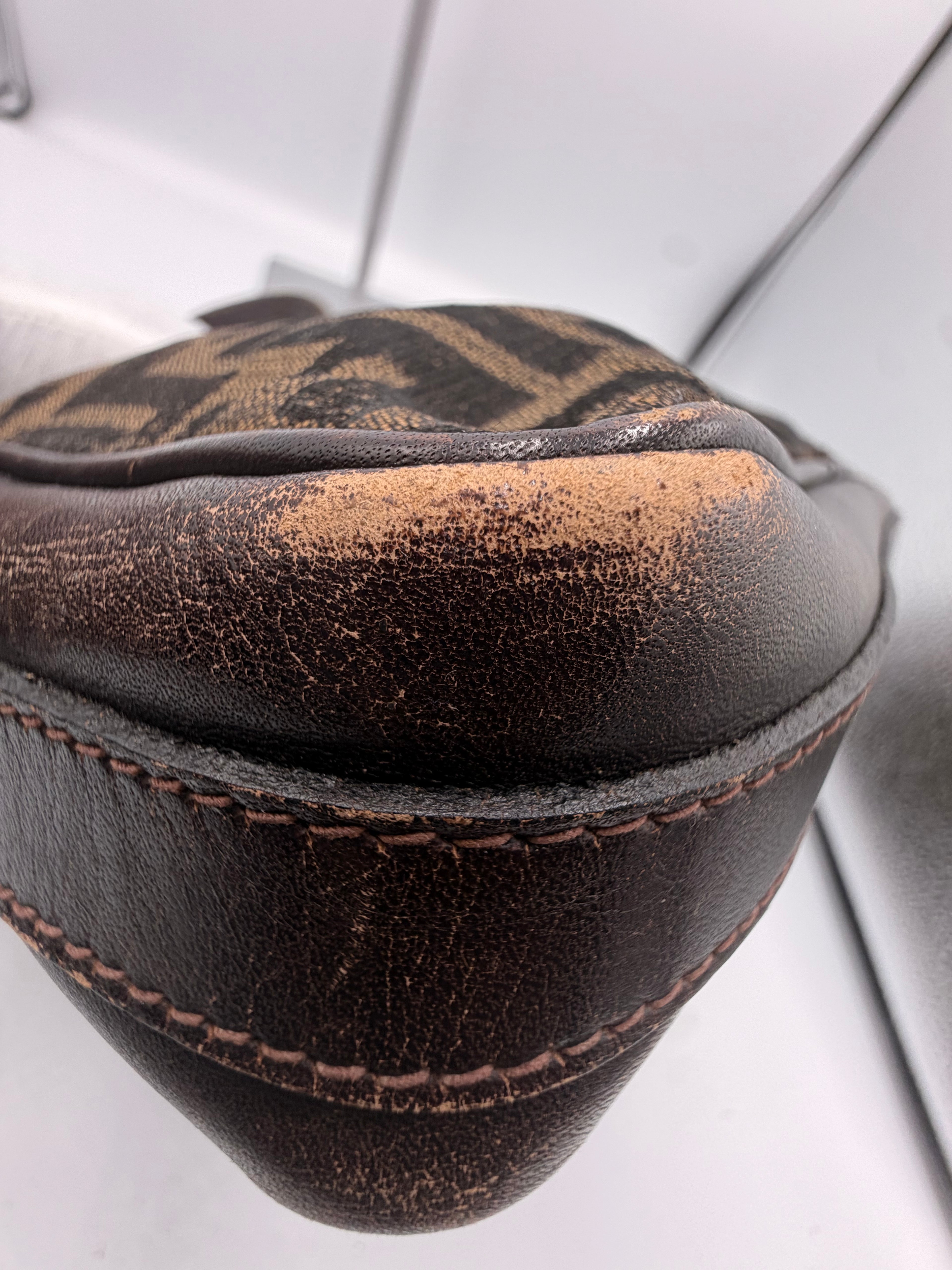 Fendi Zucca Crossbody/ Shoulder Bag