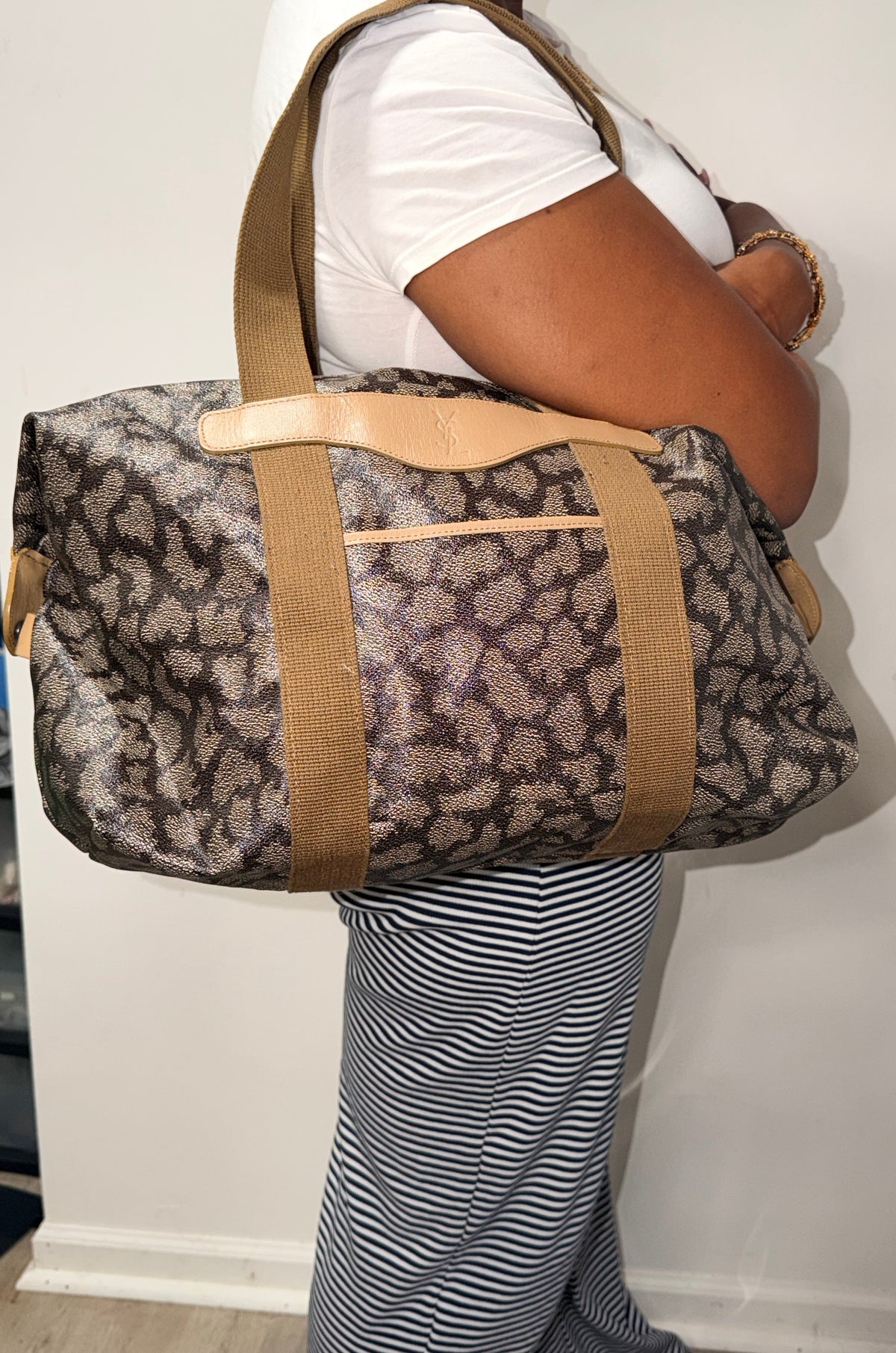 YSL Monogram Duffle / Travel Bag