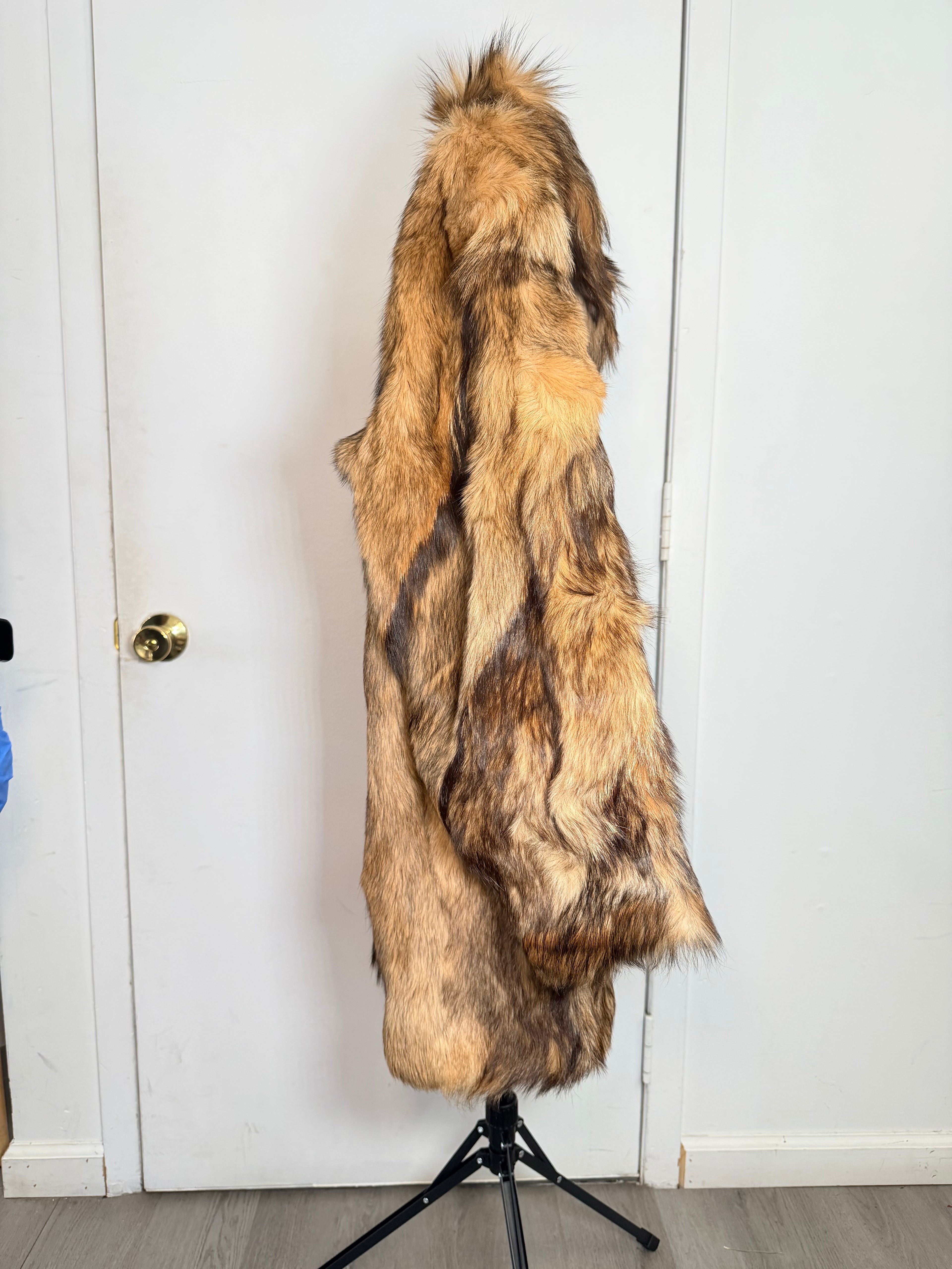 Vintage Fox Fur Coat – Large 023