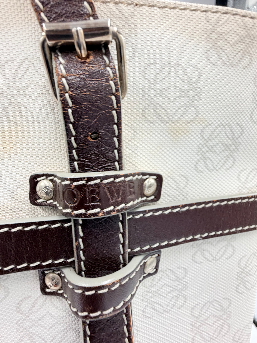 Loewe Anagram Canvas Tote