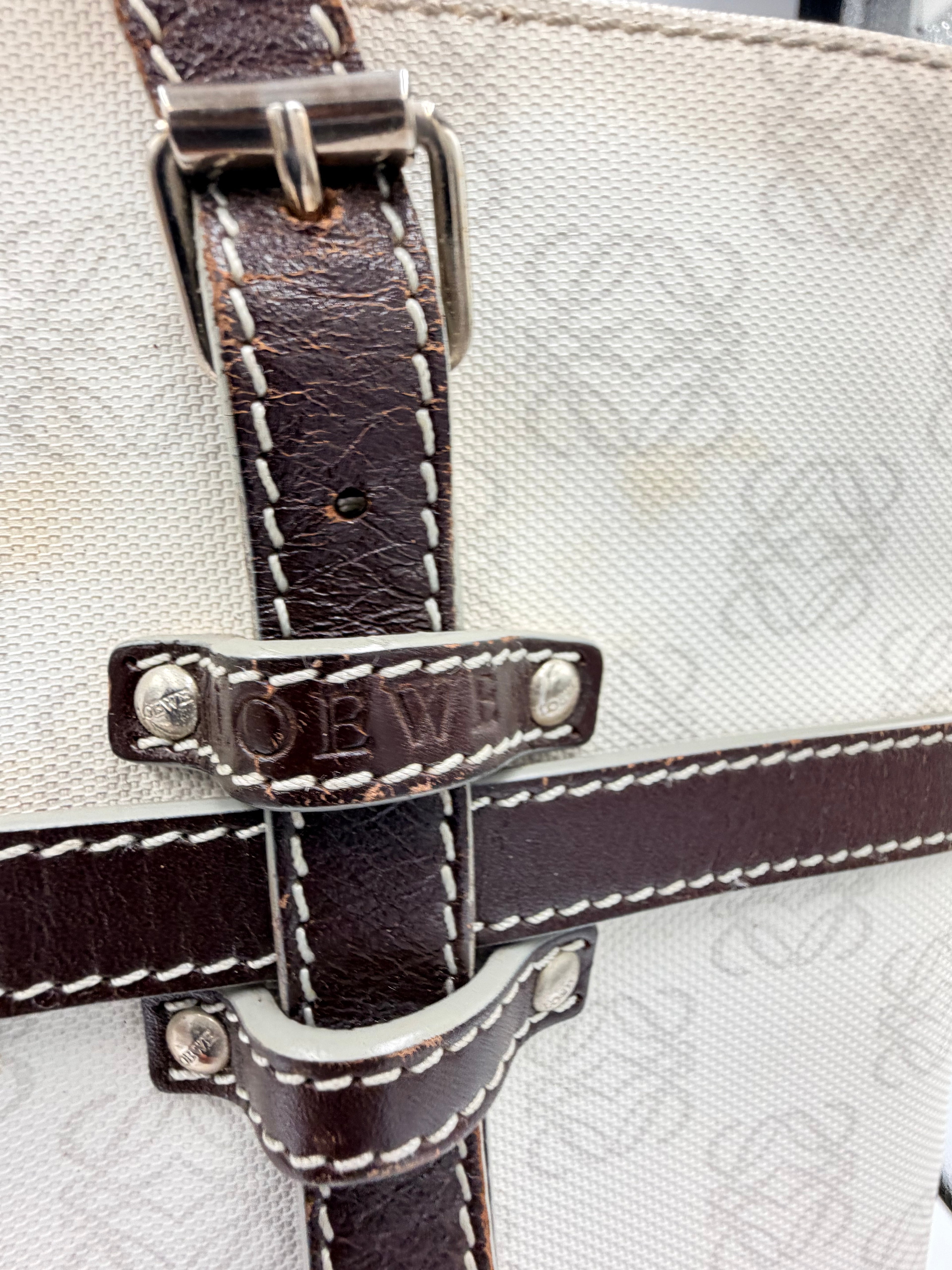 Loewe Anagram Canvas Tote