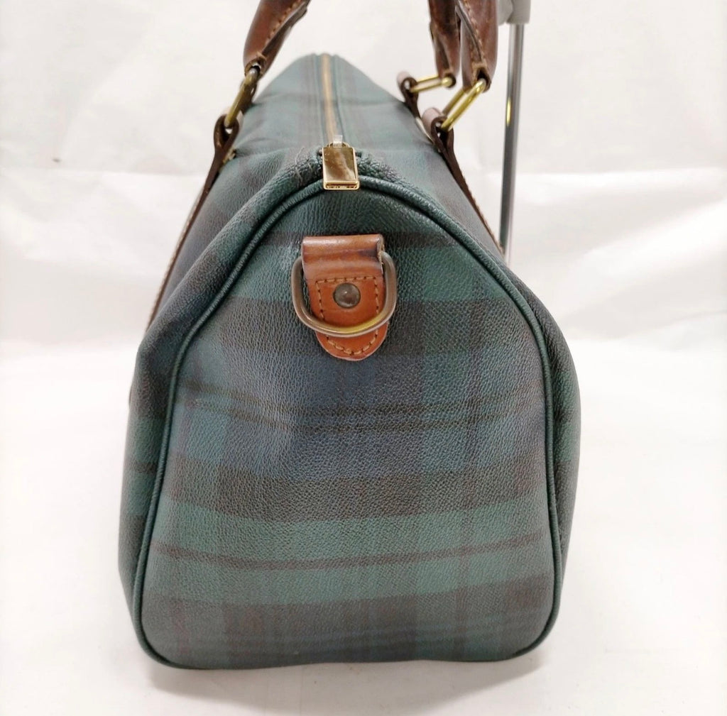 Polo Ralph Lauren Blackwatch Plaid Boston Bag