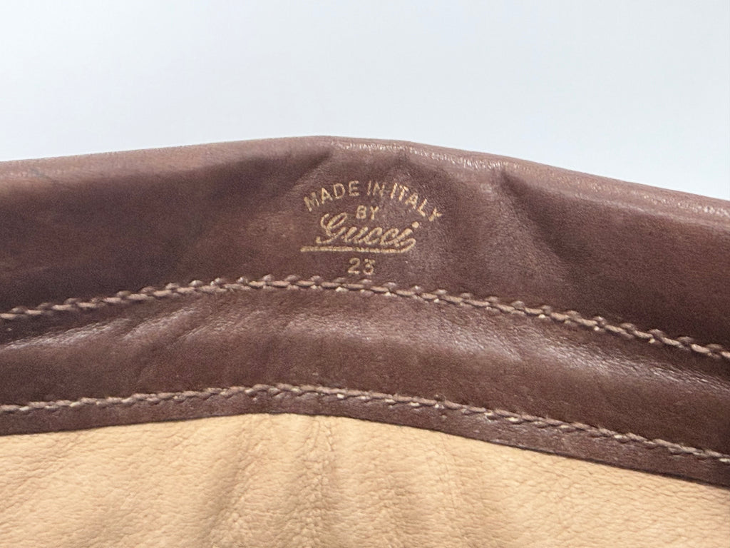 Rare Brown Vintage Gucci Clutch