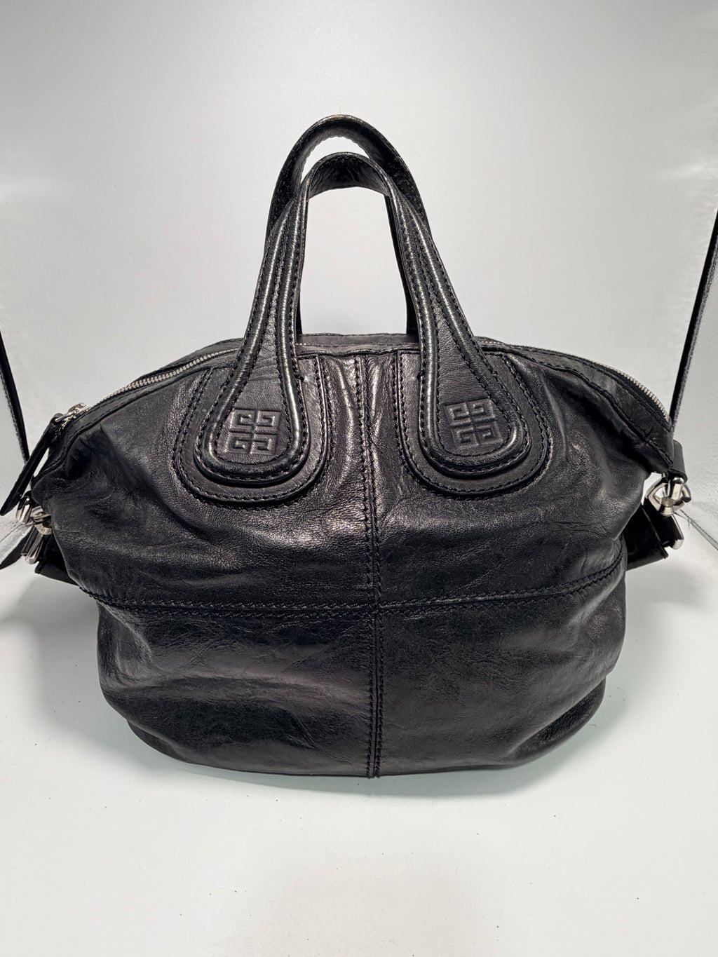 Givenchy Nightingale Small Leather Satchel