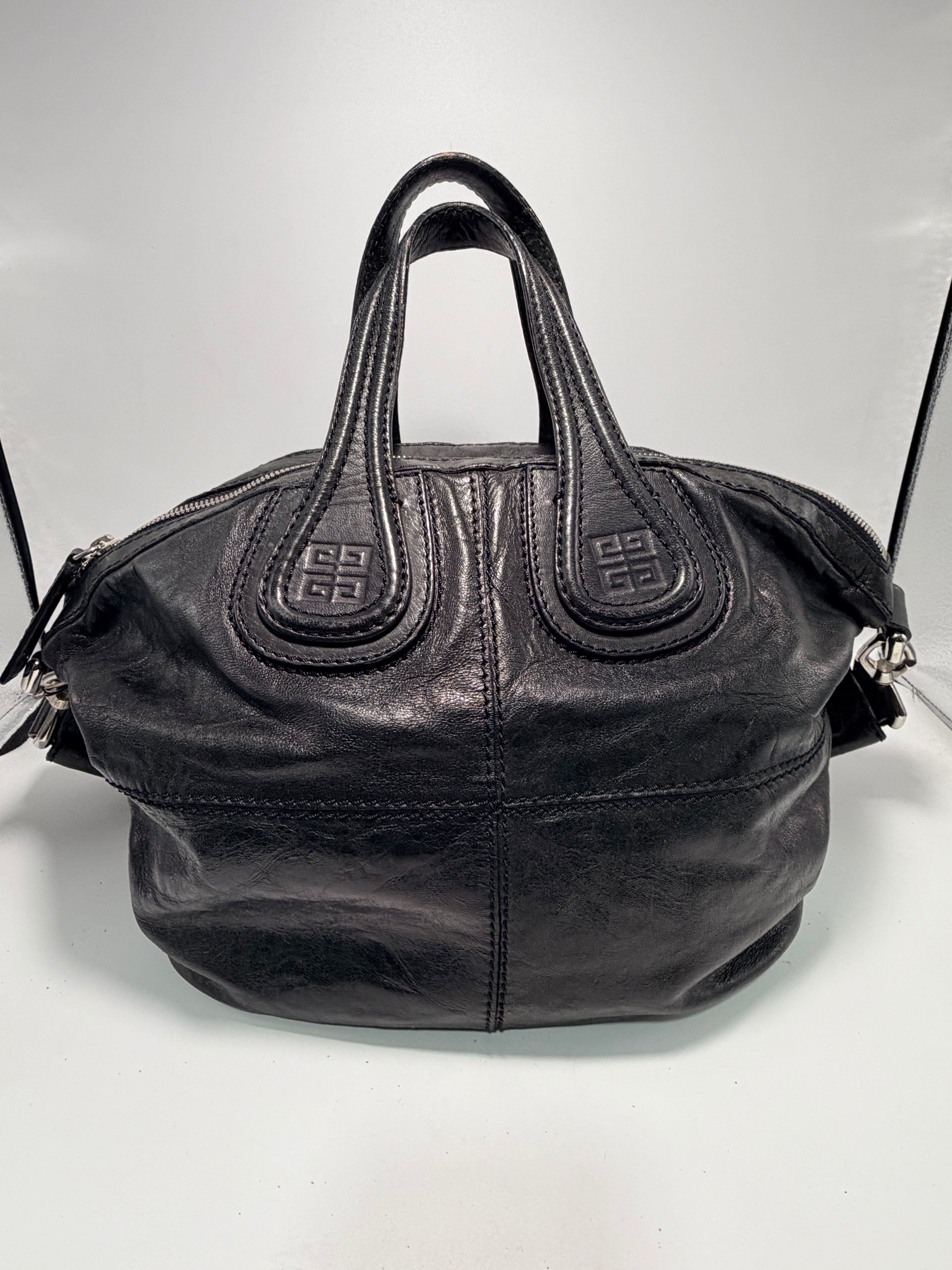 Givenchy Nightingale Small Leather Satchel