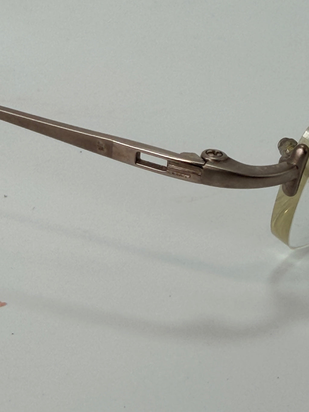 Gucci Rimless Eyeglass Frames – Silver Tone