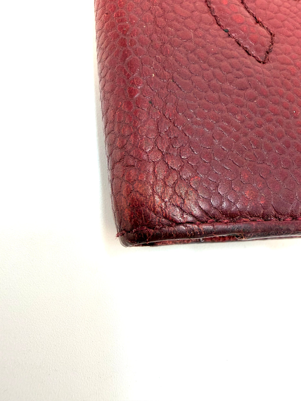 Chanel Card Holder and Key Wallet - Red (with authenticity card)
