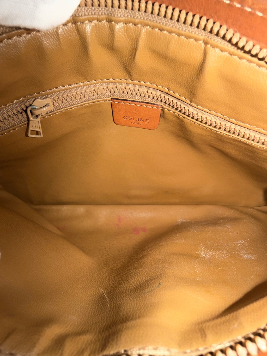 Celine Macadam Double Pocket Clutch