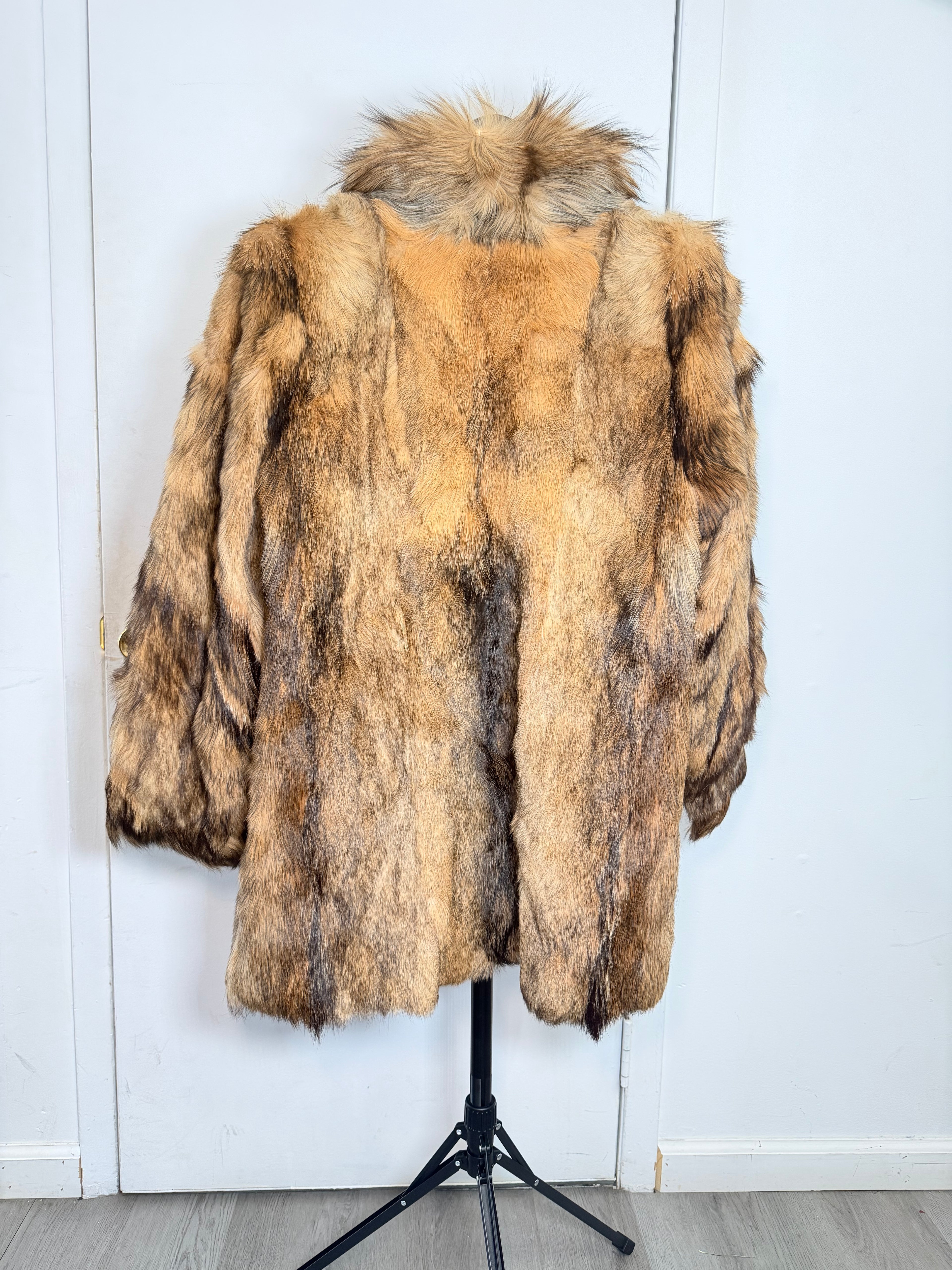 Vintage Fox Fur Coat – Large 023