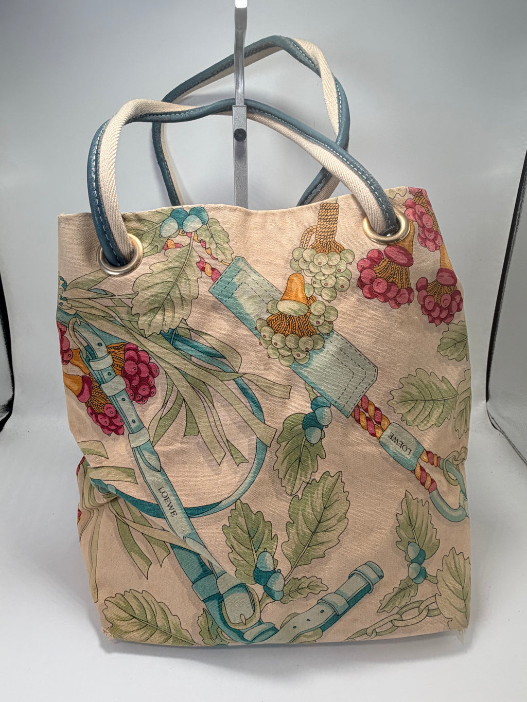 Loewe Printed Canvas Tote Bag
