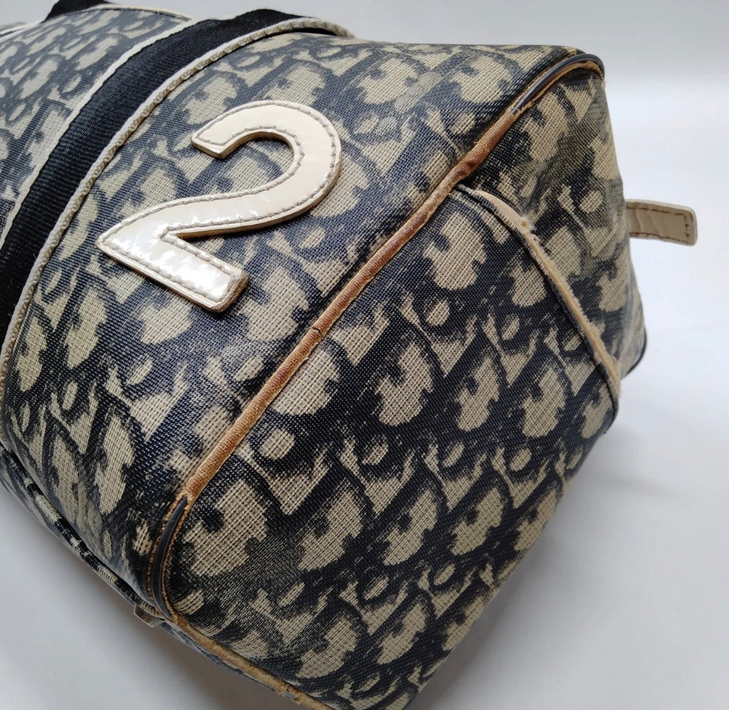 Christian Dior Oblique Rasta Bowling Bag