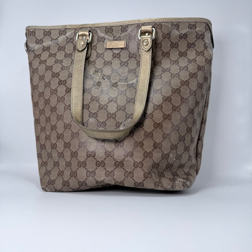 Gucci Coated Canvas Tote