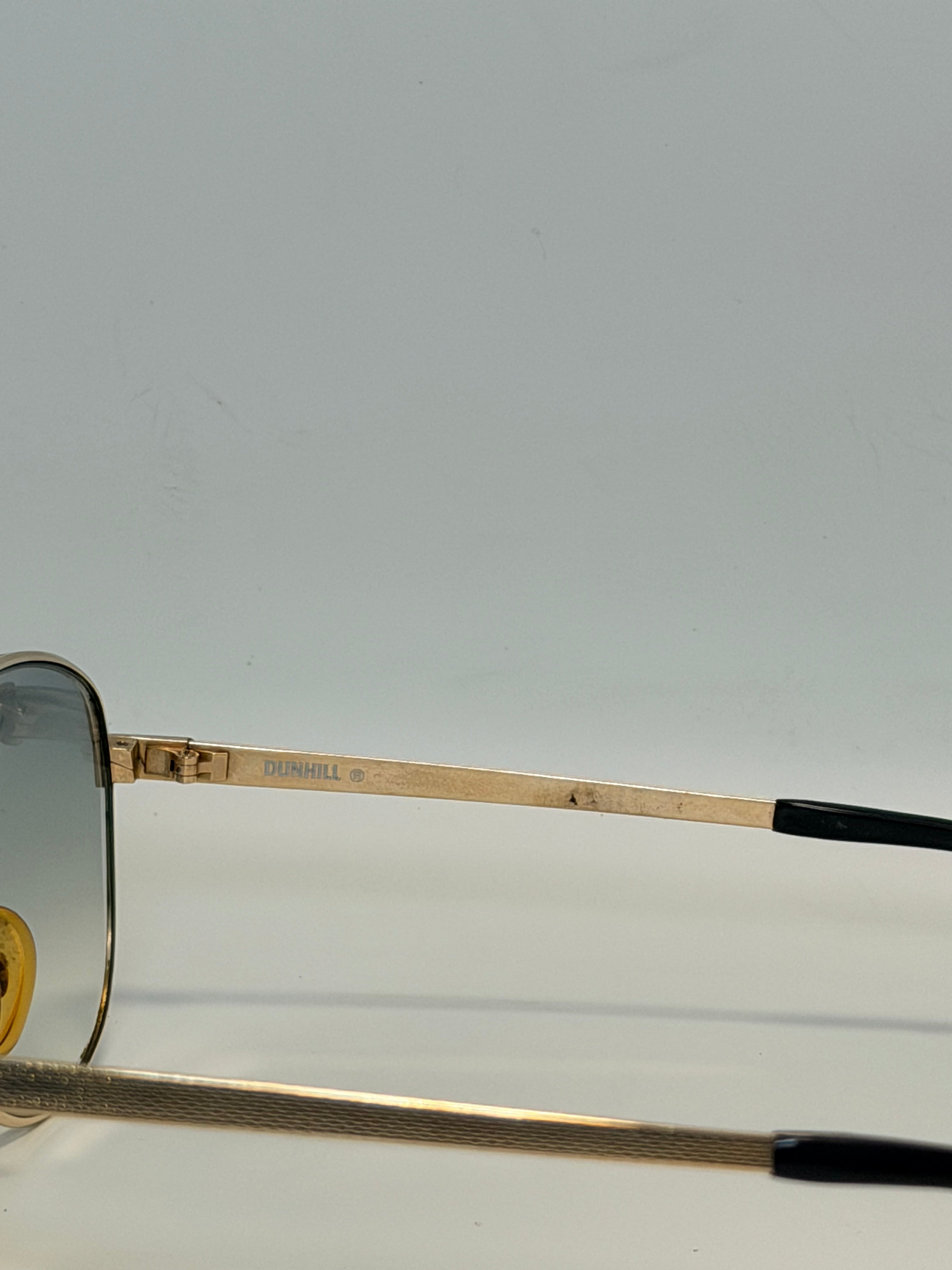 Vintage Dunhill Aviator Sunglasses