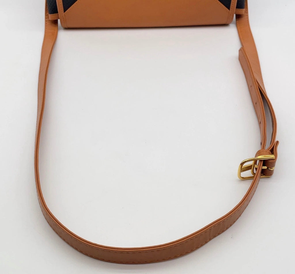 Yves Saint Laurent Woven Messenger Crossbody Bag