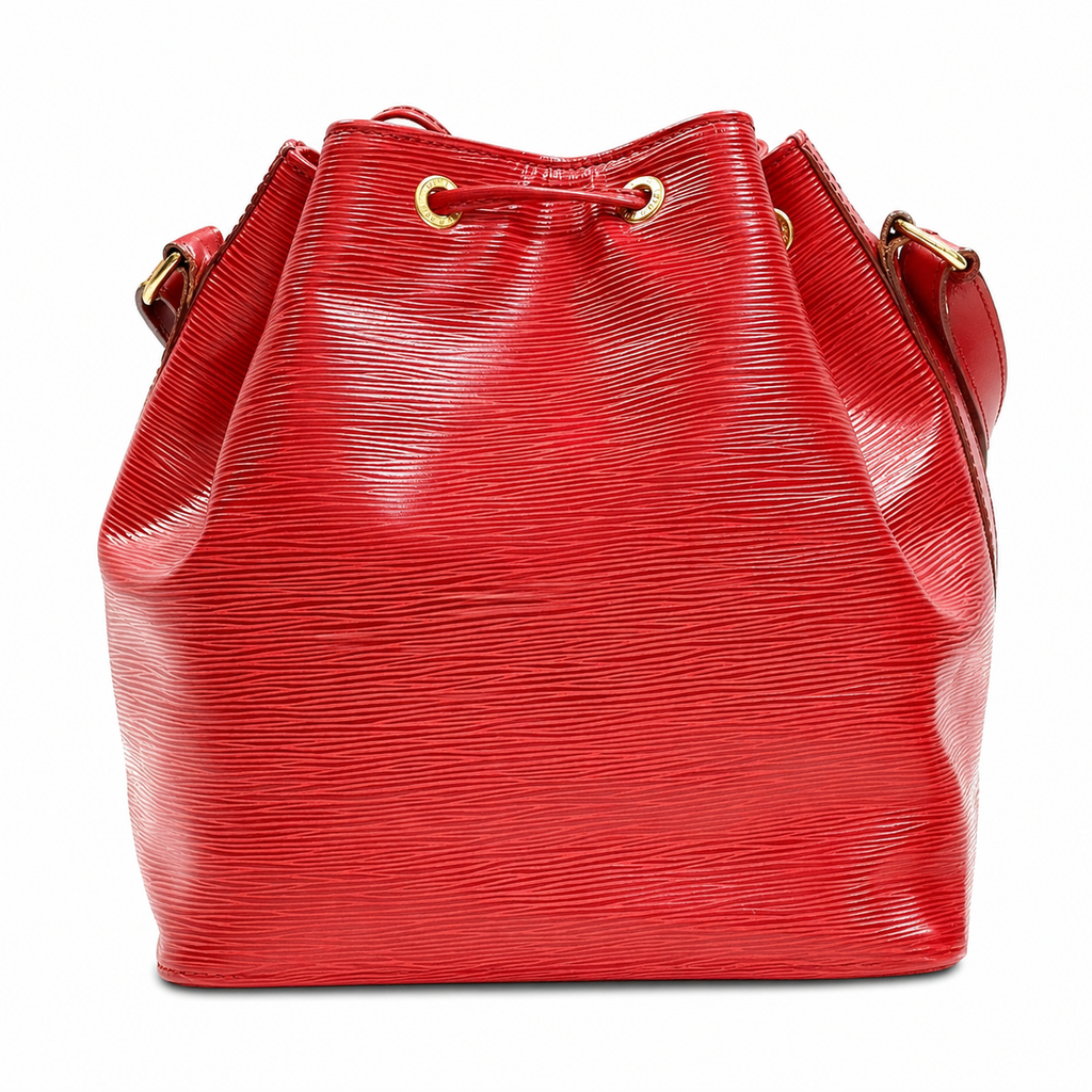 Louis Vuitton Epi Leather Petite Noé Bucket Bag – Red