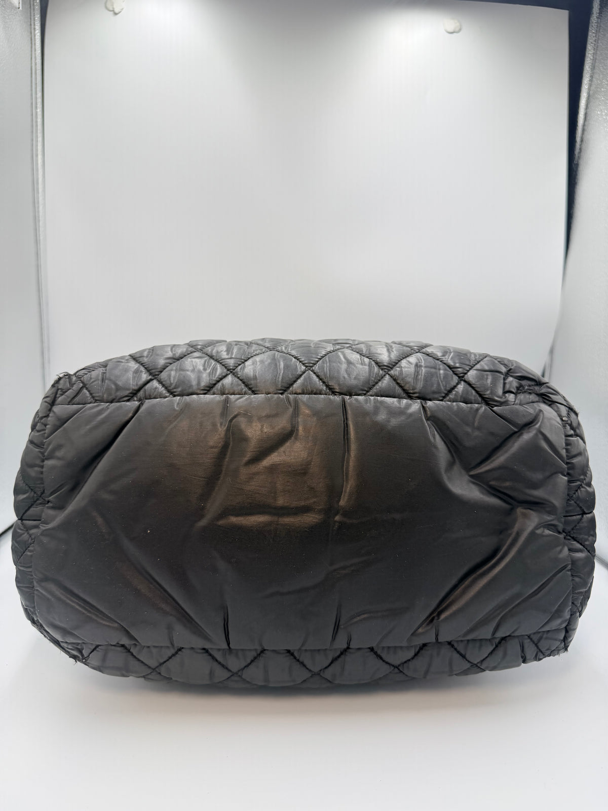 Chanel Coco Cocoon Quilted Nylon Tote – Black
