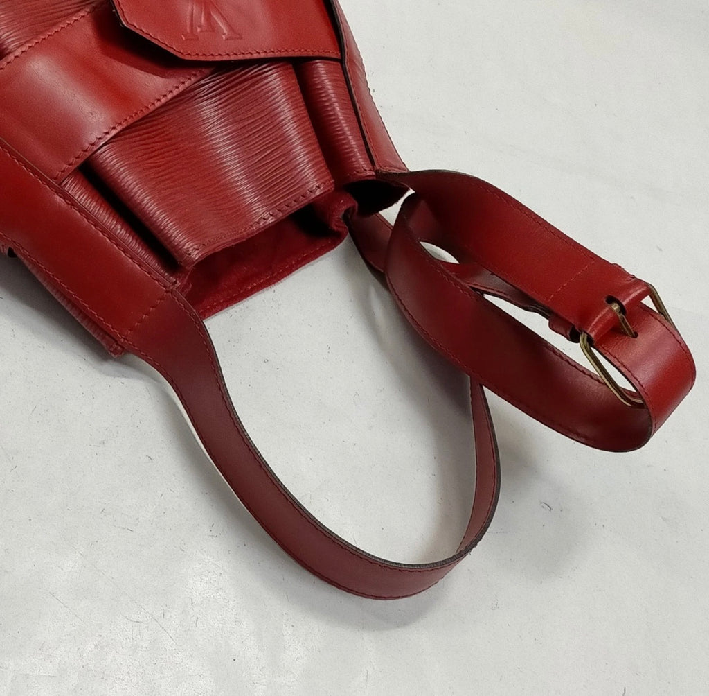 Louis Vuitton Epi Leather Sac Depaule – Red