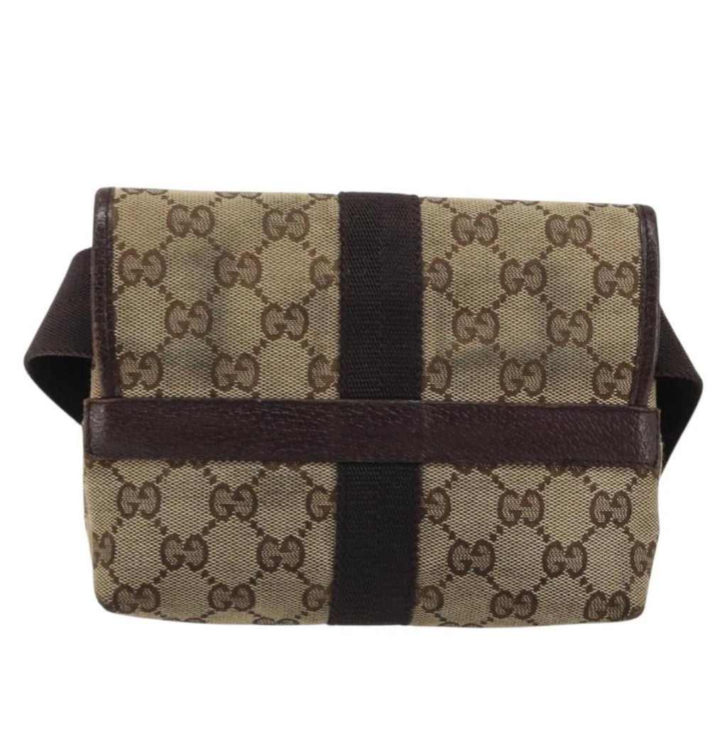 Gucci GG Monogram Canvas Belt Bag