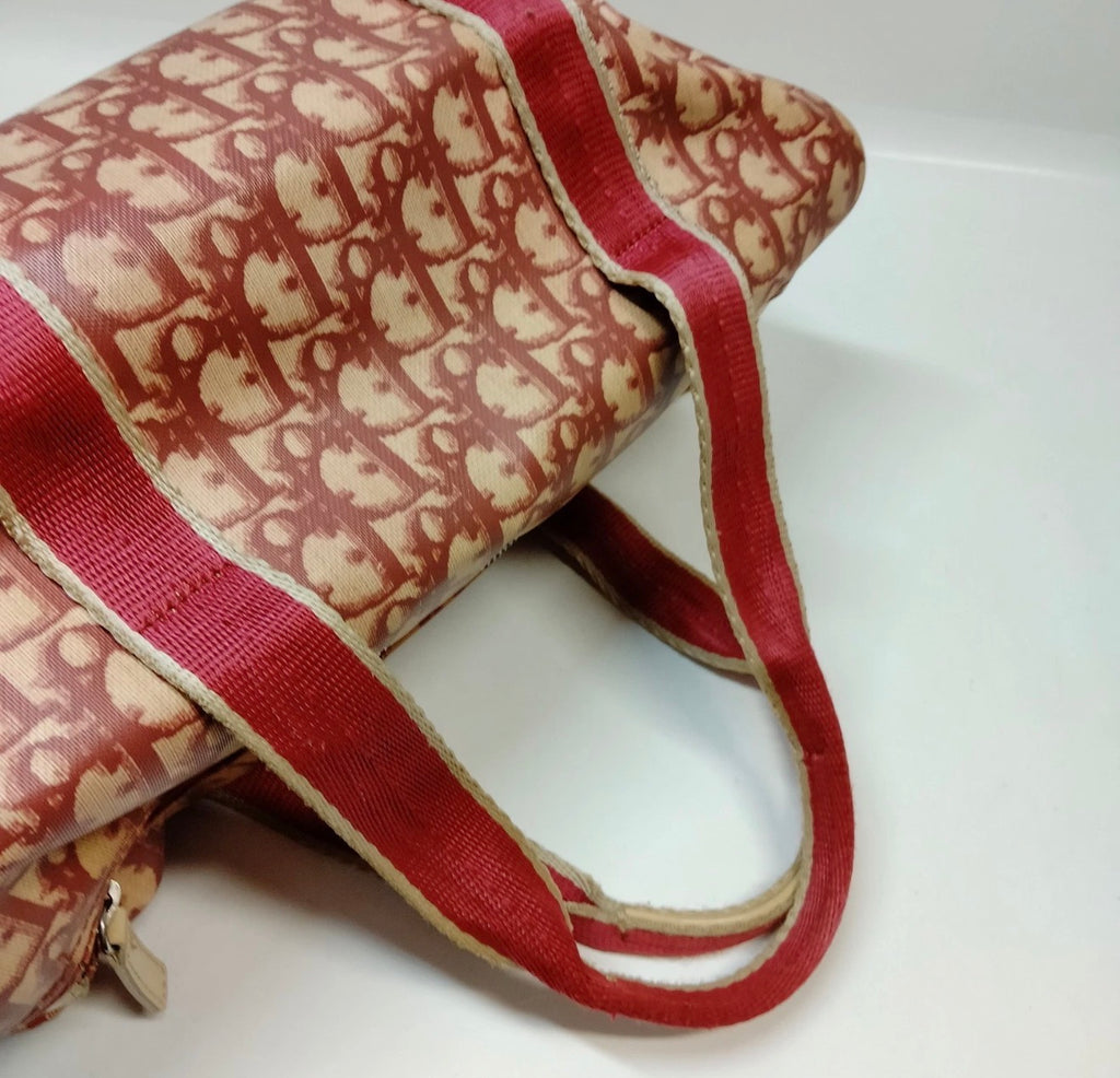 Dior Trotter Boston Bag – Red