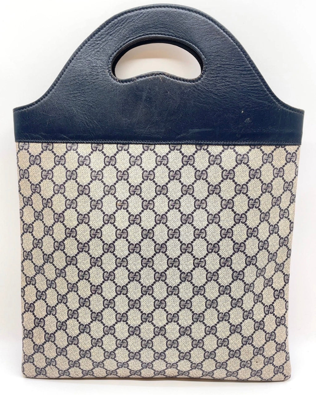 Gucci Shopper Tote - Navy Blue