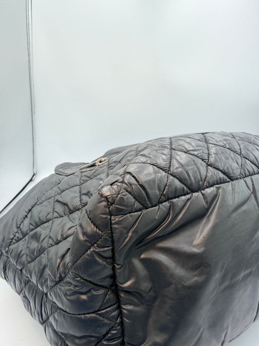 Chanel Coco Cocoon Quilted Nylon Tote – Black