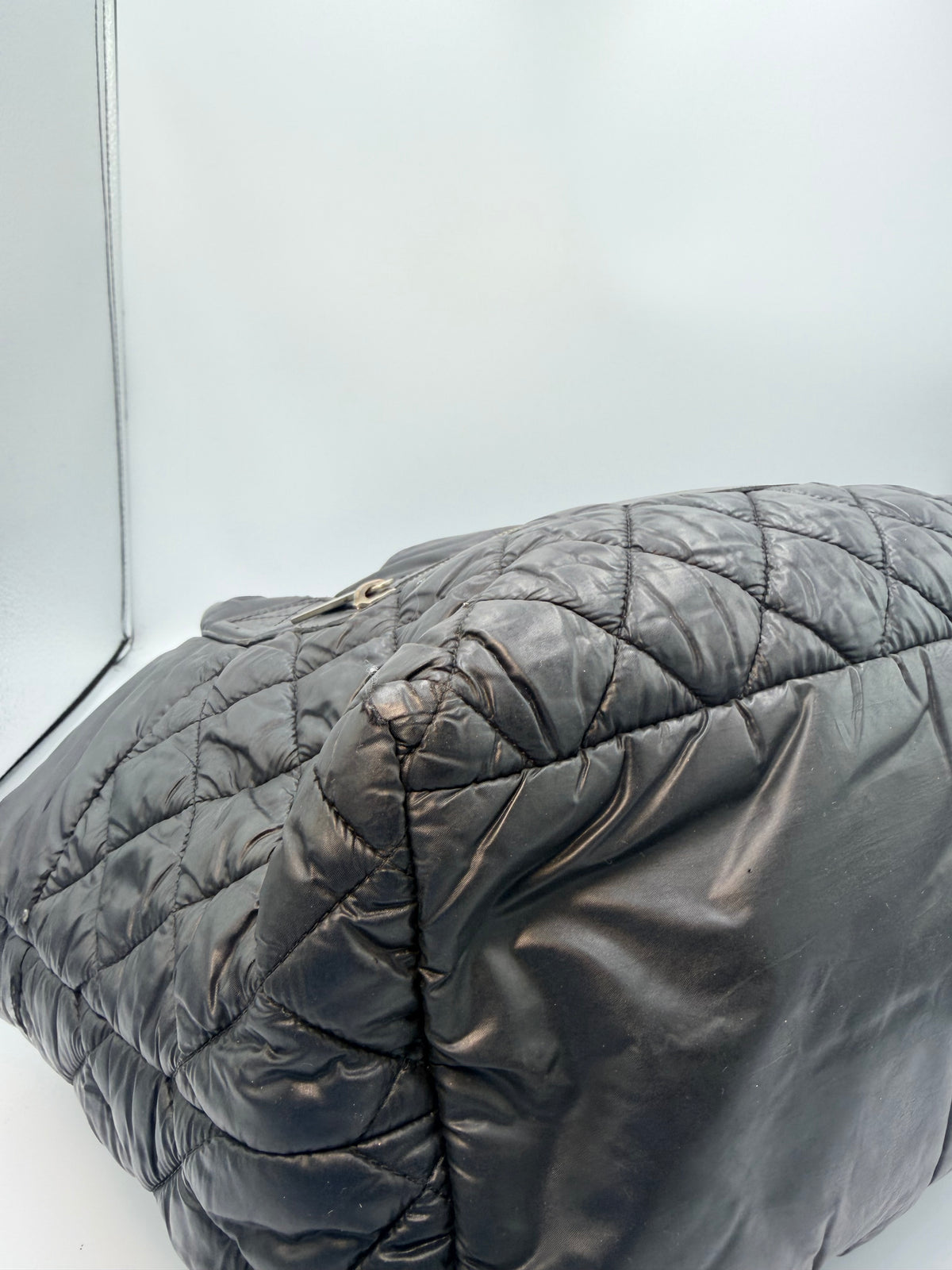 Chanel Coco Cocoon Quilted Nylon Tote – Black
