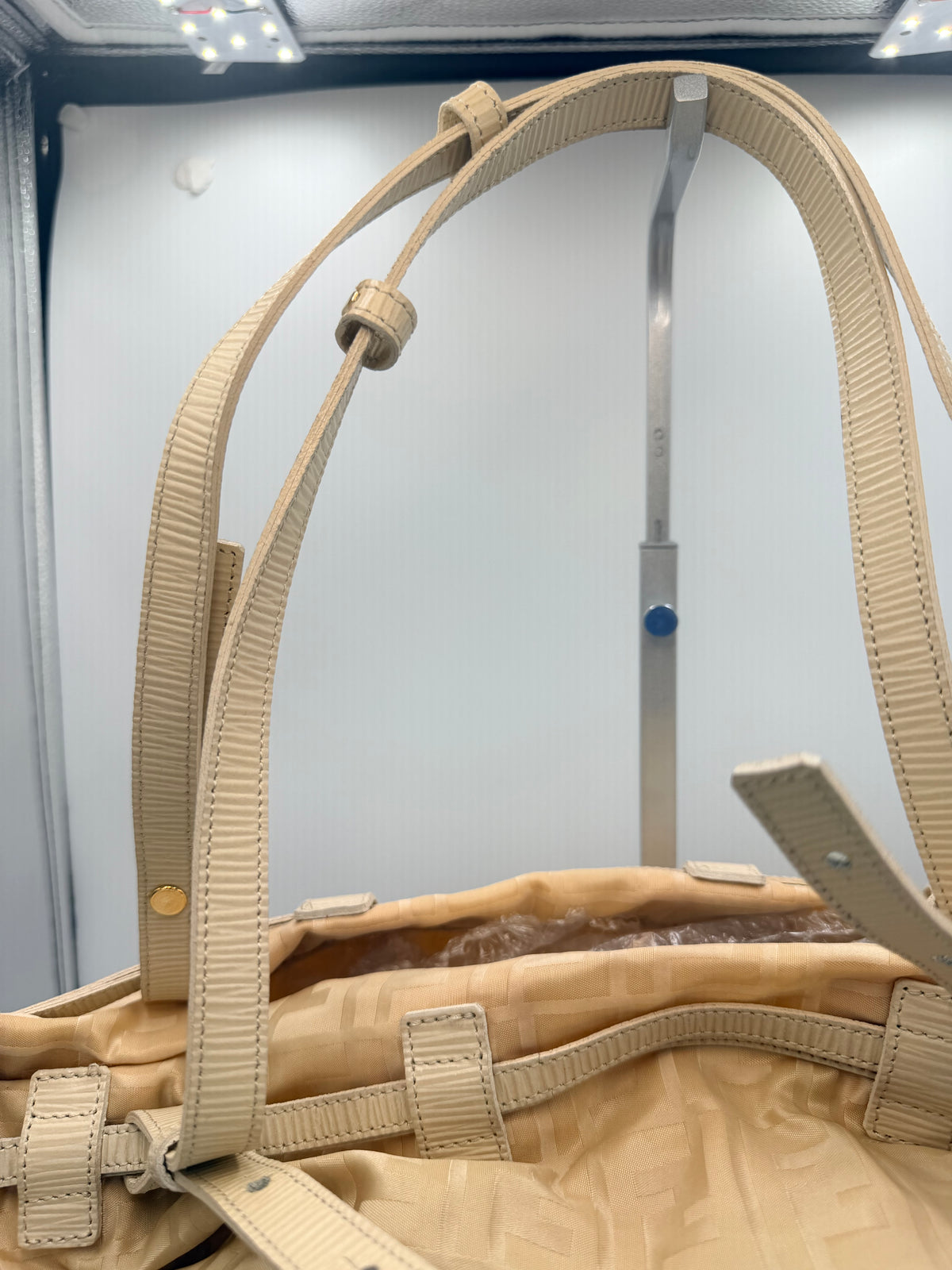 Fendi Large Zucca Monogram Tote Bag – Beige