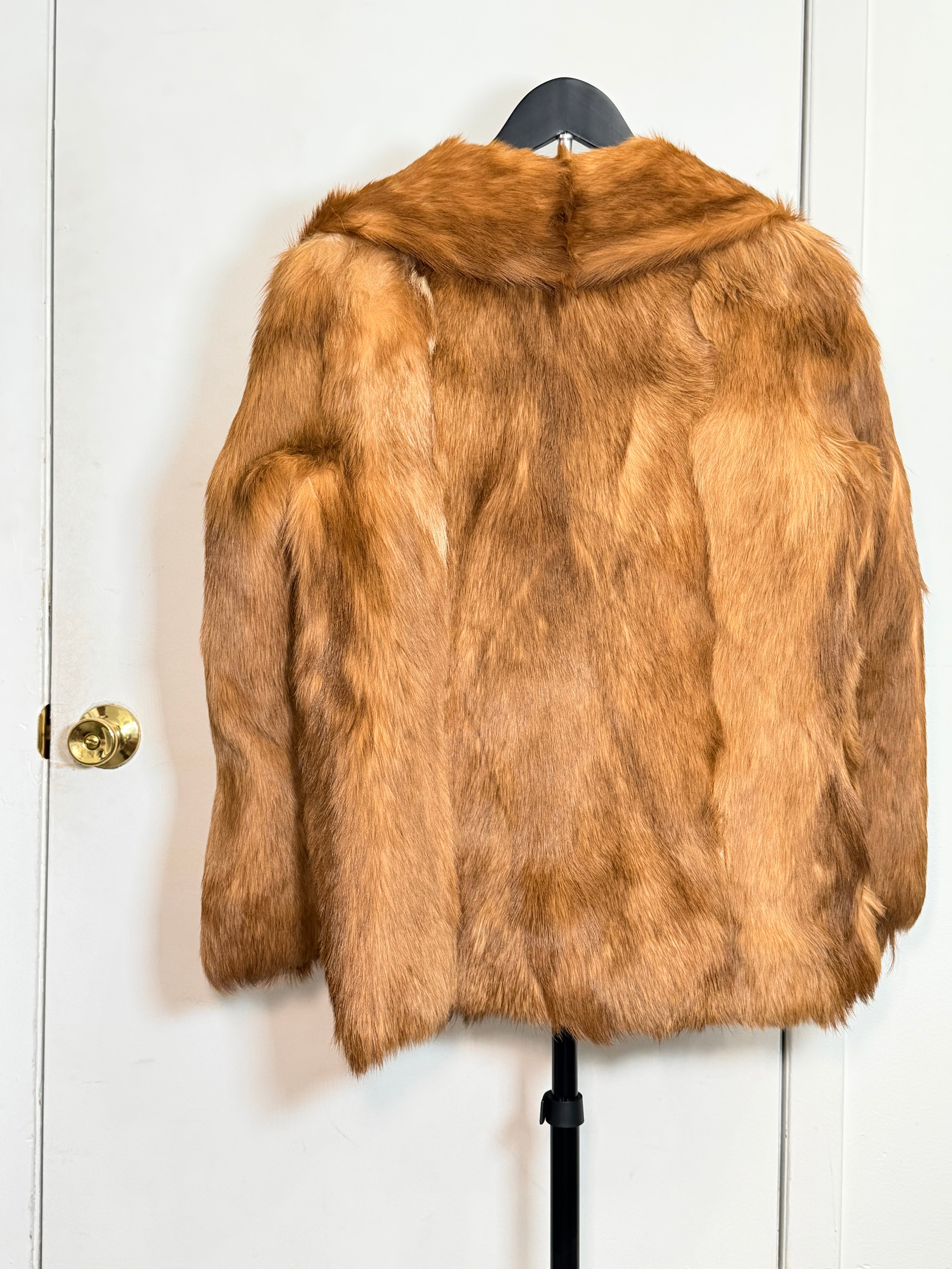Vintage Golden Fox Fur Jacket – XSmall  020