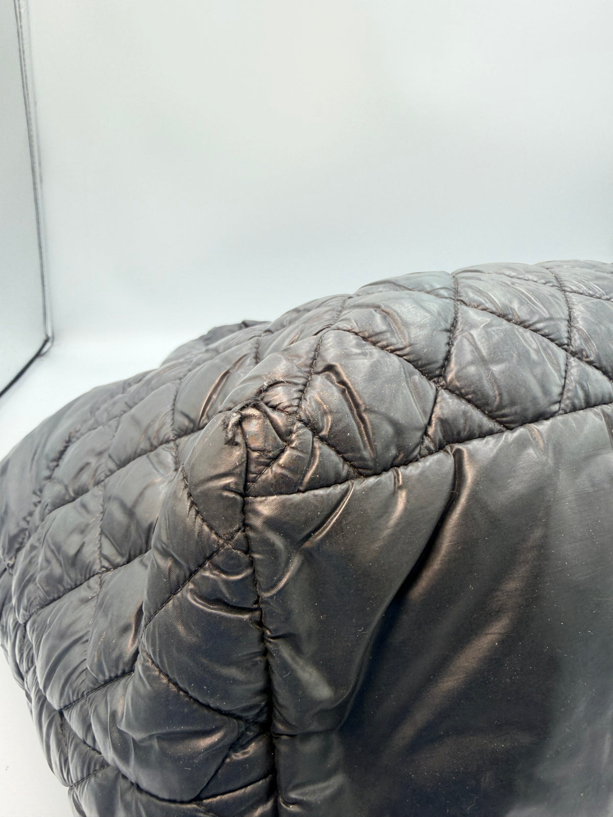 Chanel Coco Cocoon Quilted Nylon Tote – Black