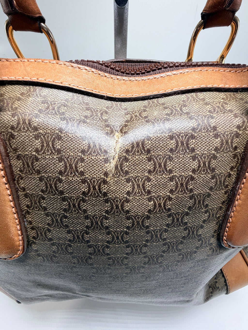 Celine Macadam Boston Bag – Brown Monogram