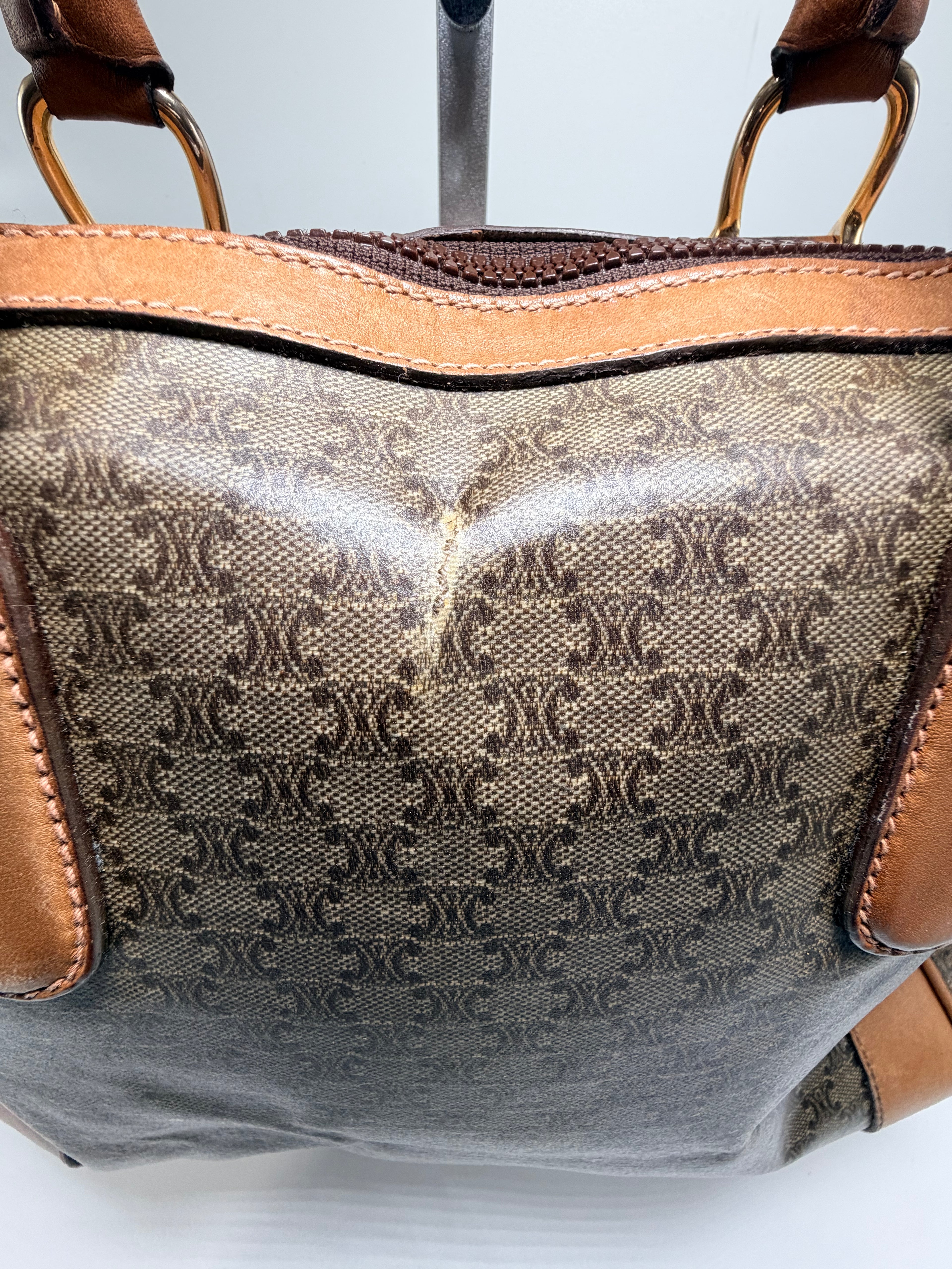 Celine Macadam Boston Bag – Brown Monogram