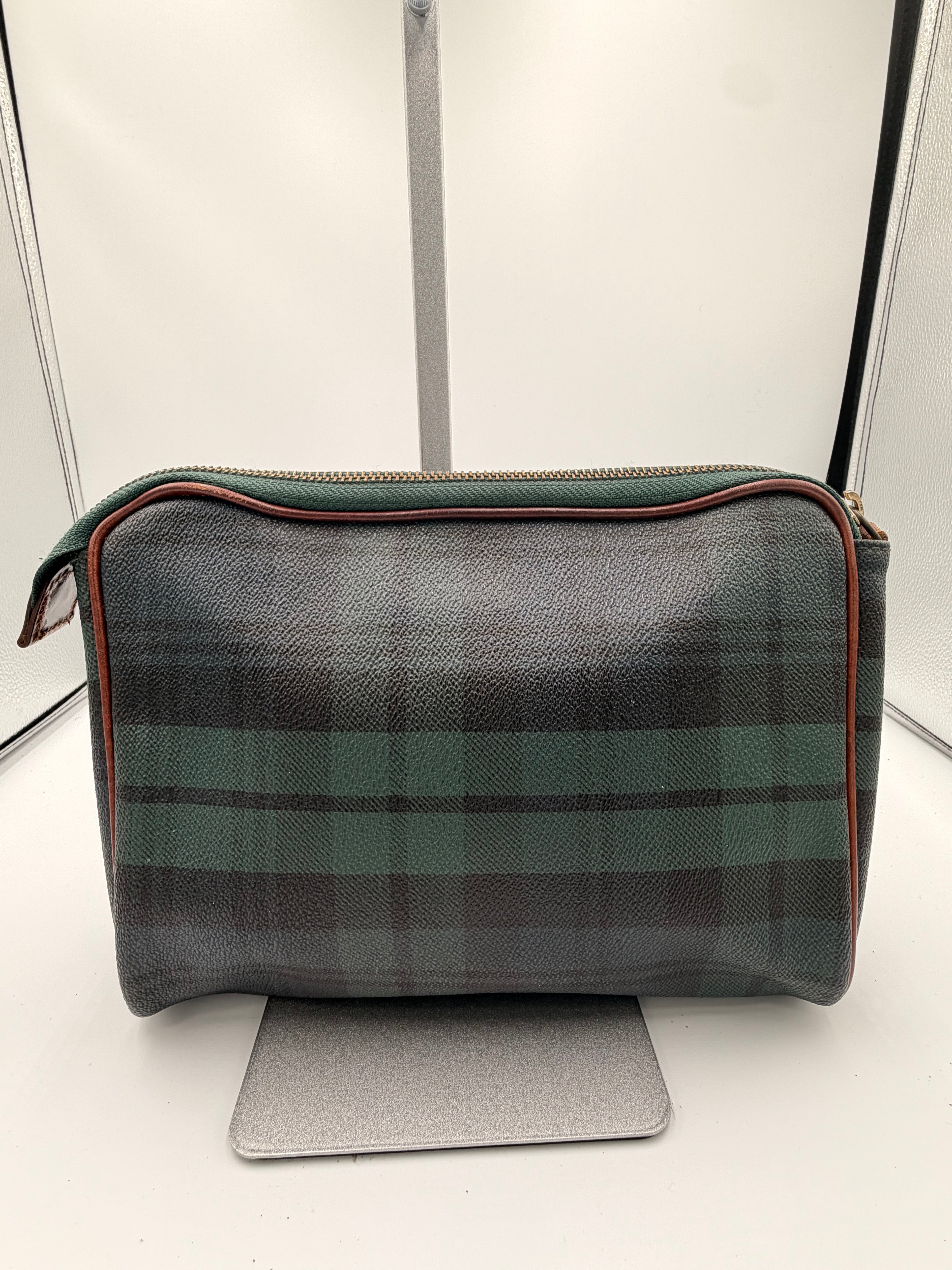 Polo Ralph Lauren Blackwatch Plaid Travel Toiletry Bag