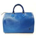 Louis Vuitton Epi Leather Speedy 35 – Blue