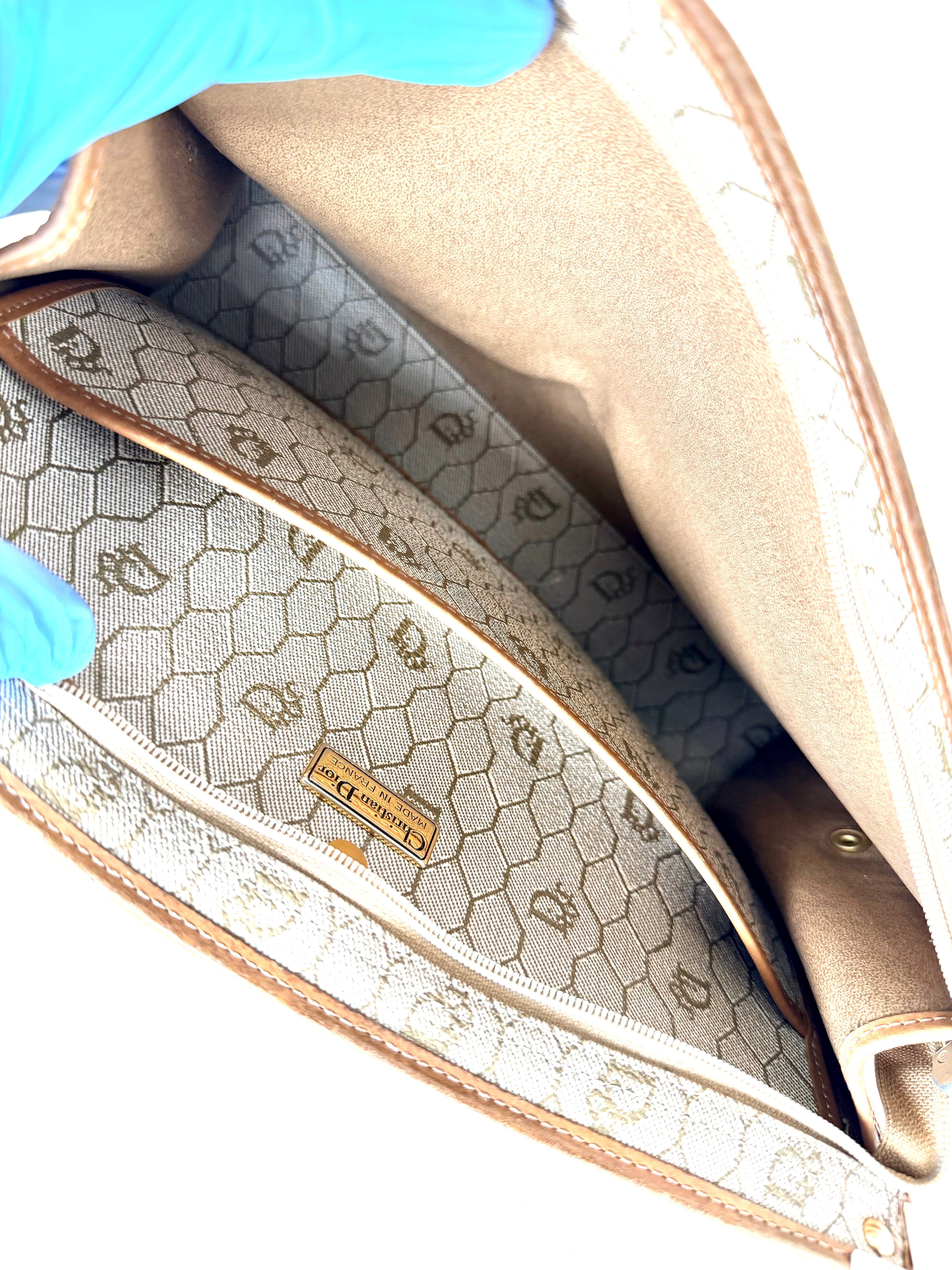 Vintage Christian Dior Honeycomb Clutch