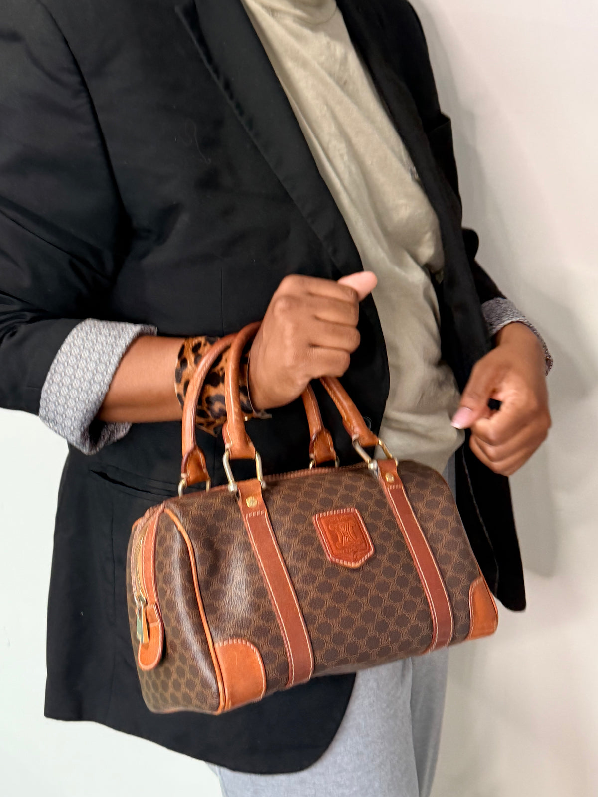Celine Macadam Boston Bag -25